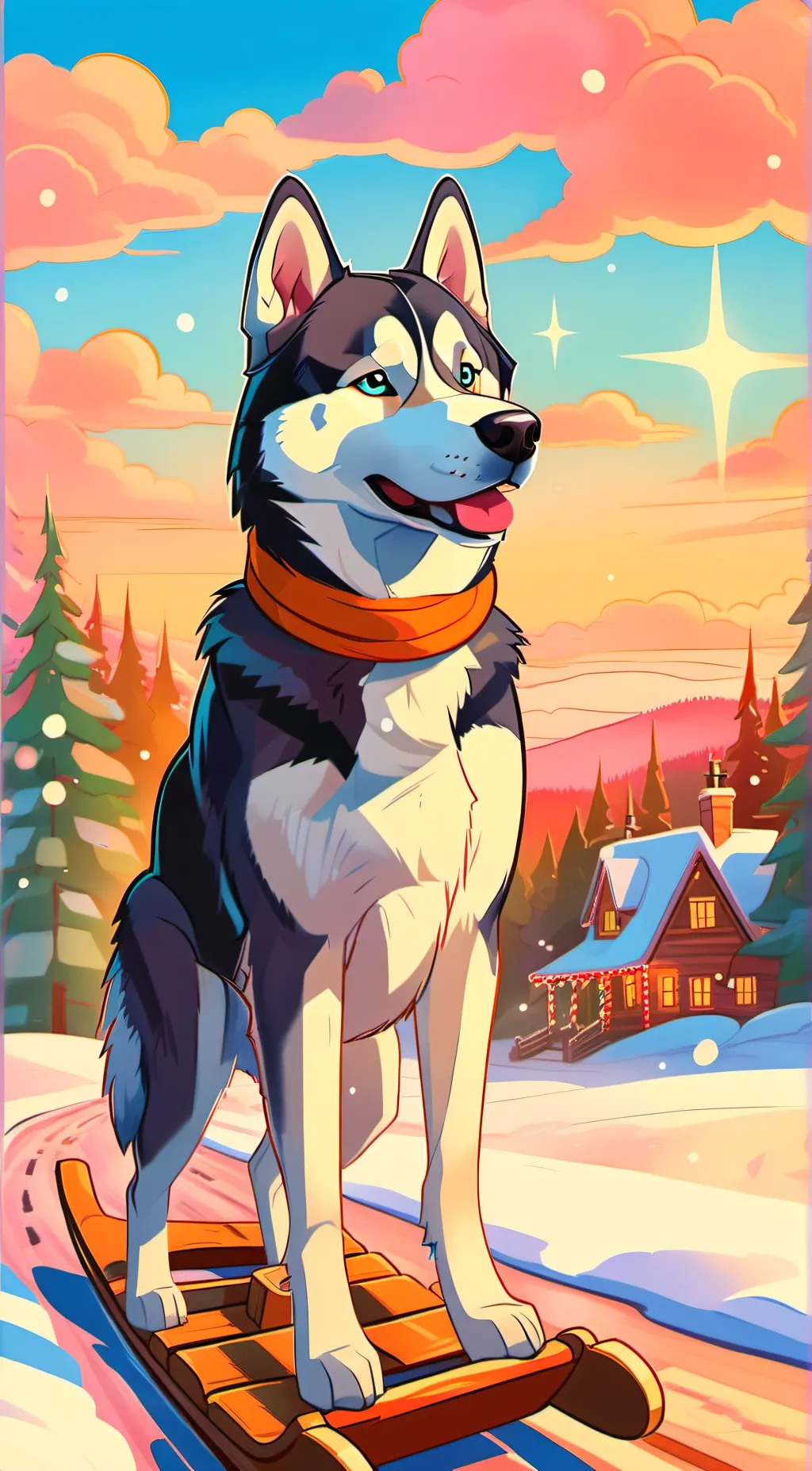 ai character: ~`~Slush~`~ background