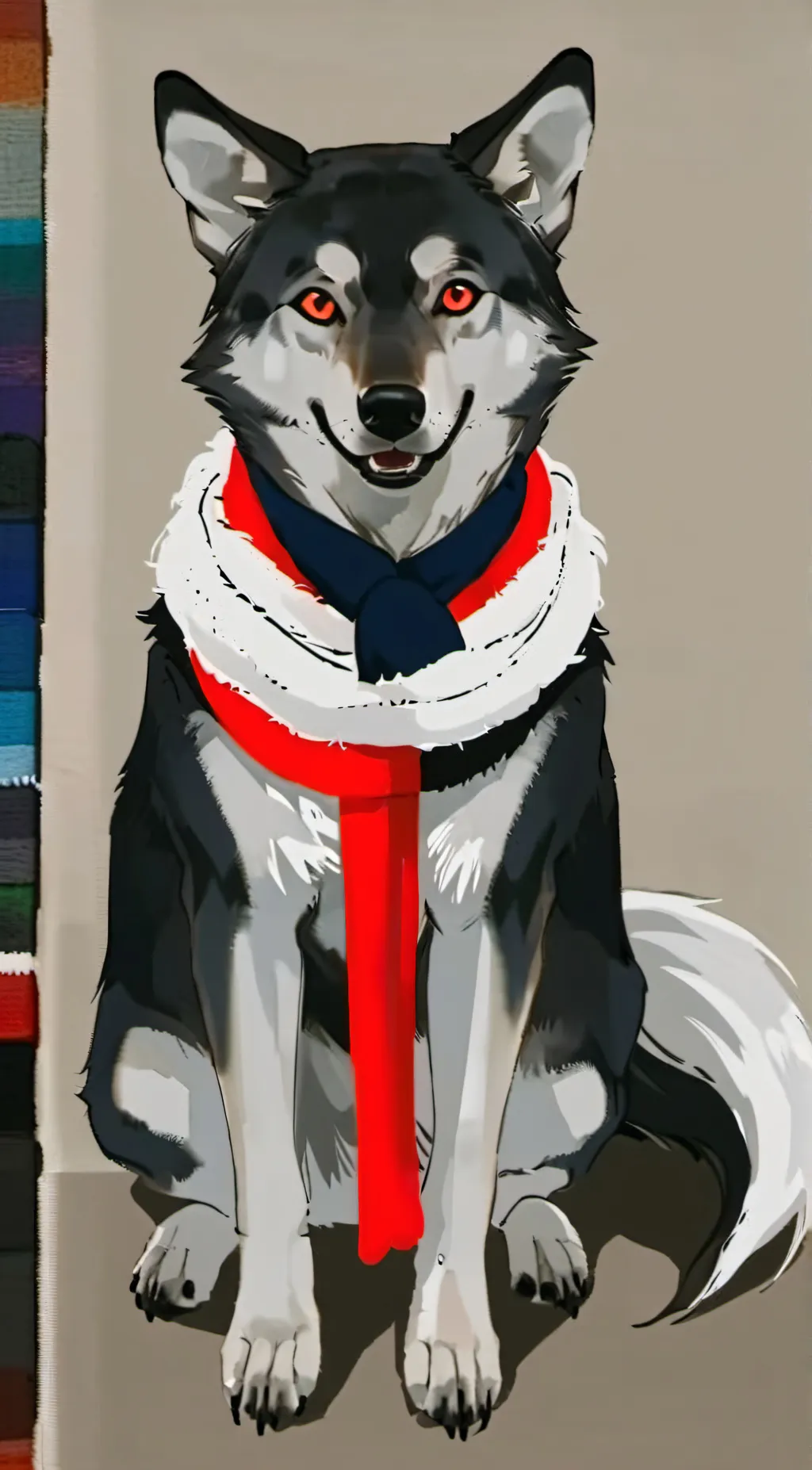 ai character: Wolf/ killer background