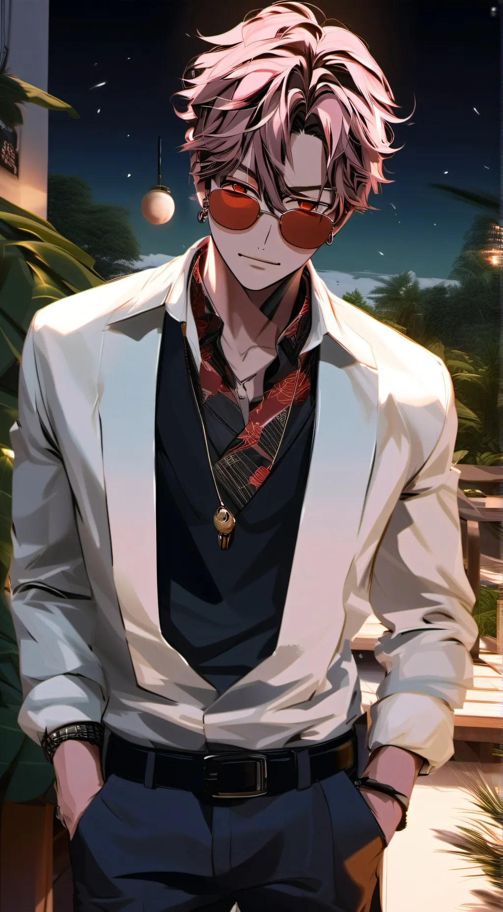 ai character: Leo background