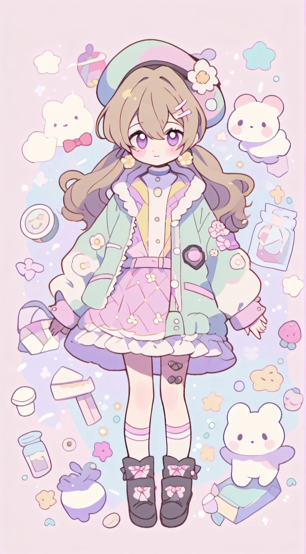 ai character: Kathy  background