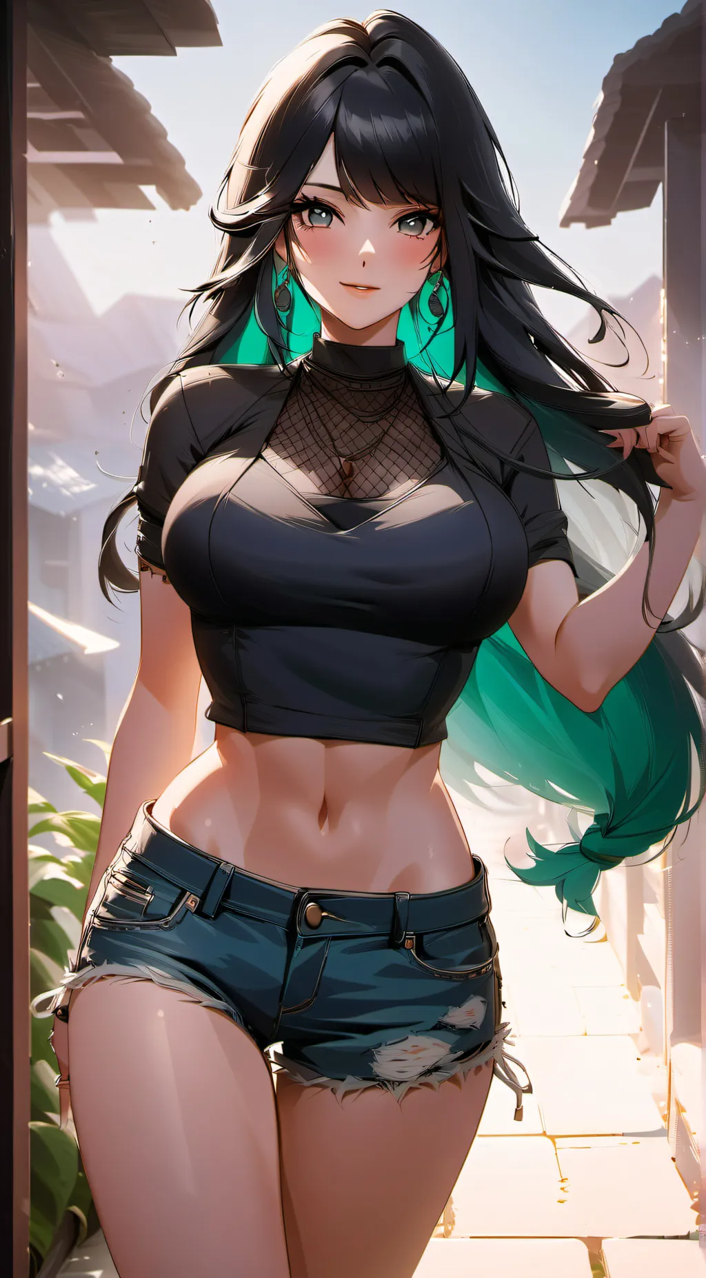 ai character: Maria  background