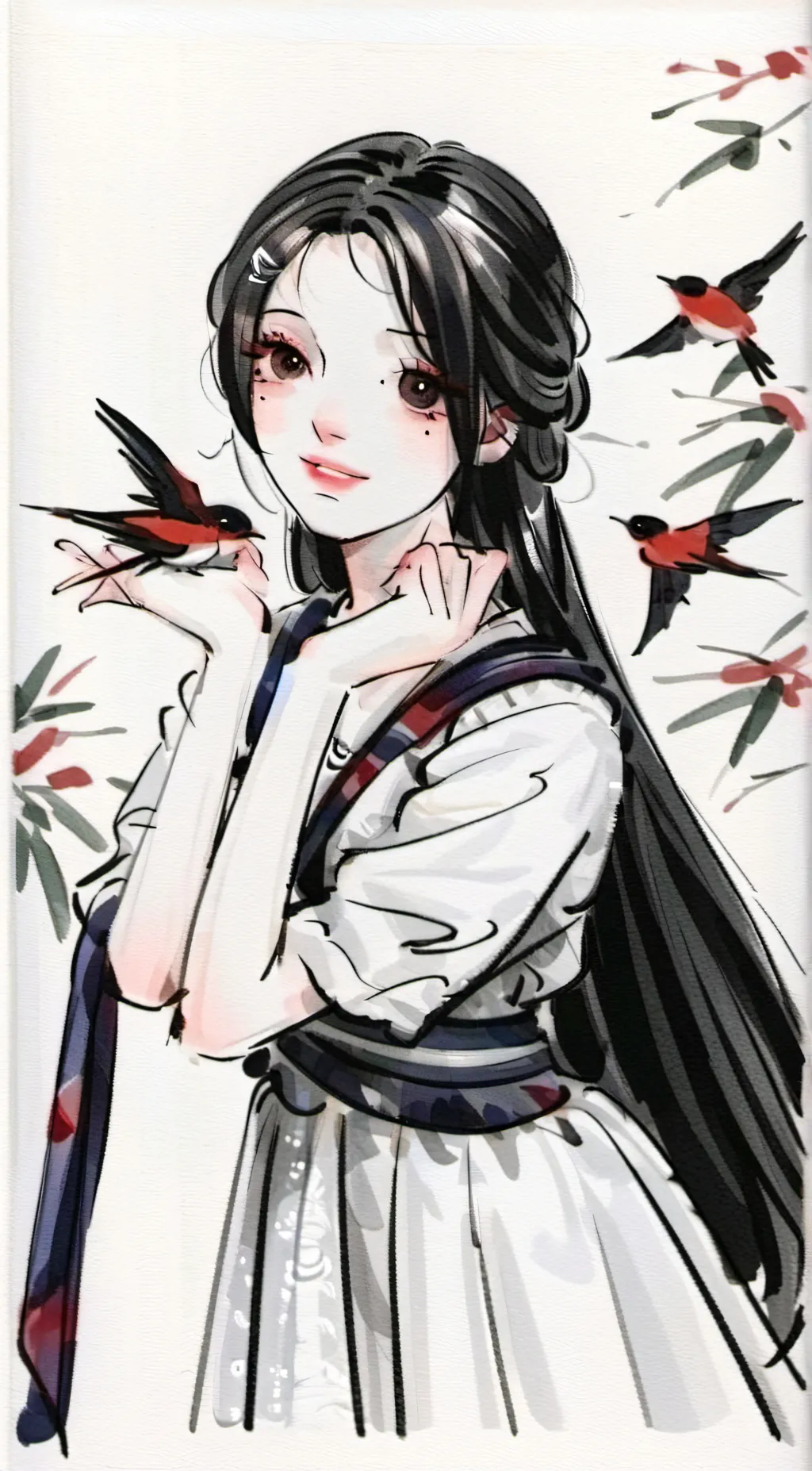 ai character: Cheng Peng / Alina background