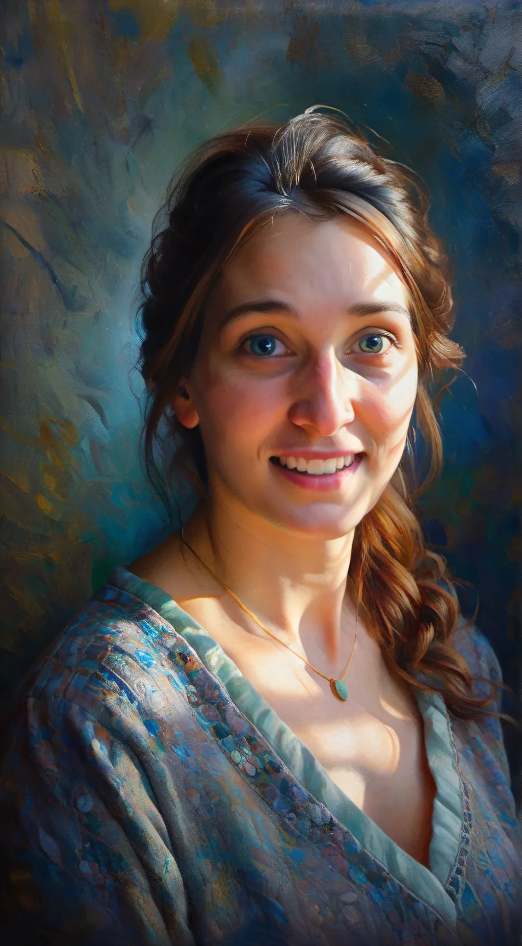 ai character: Chrissy background