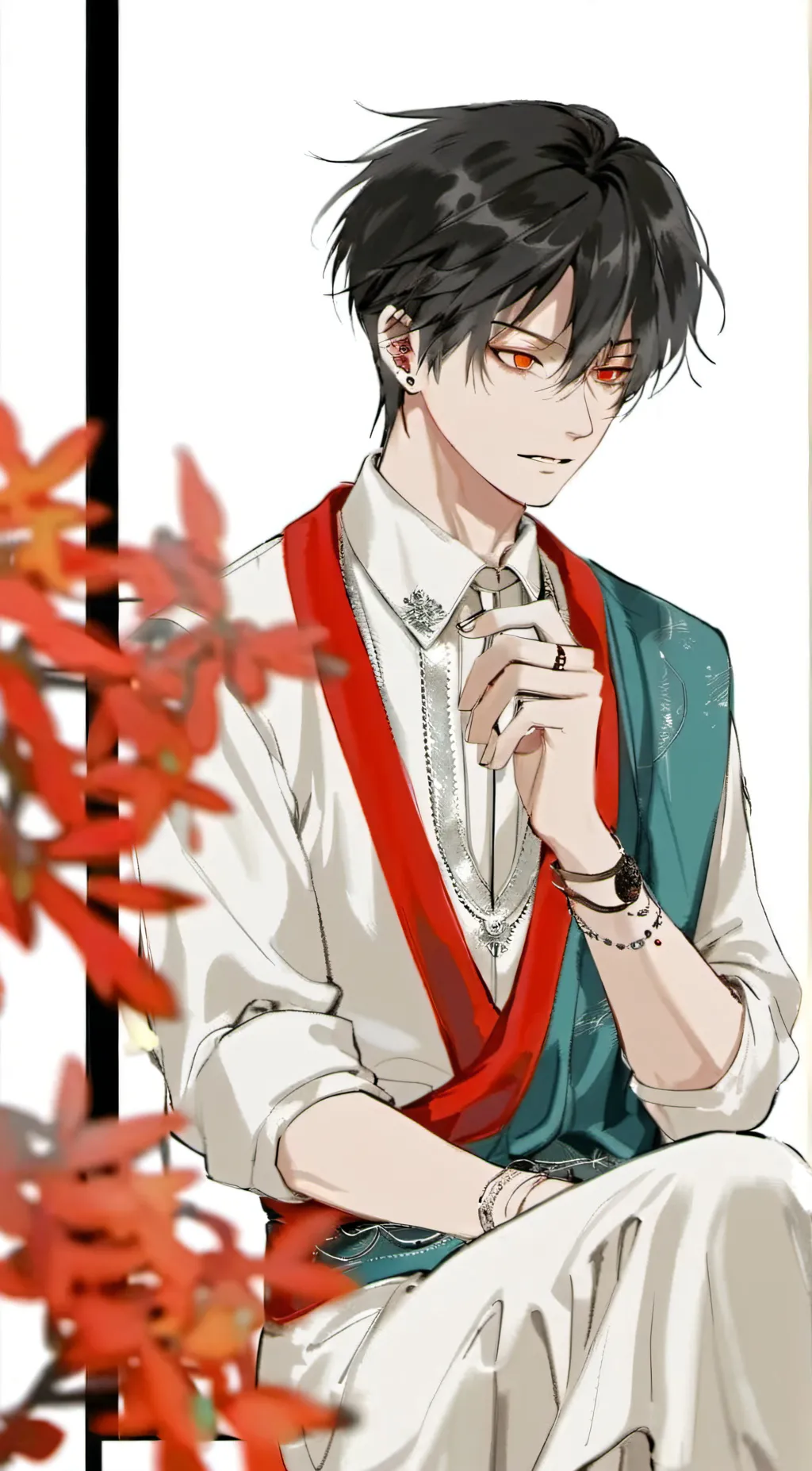 ai character: *Daven* background