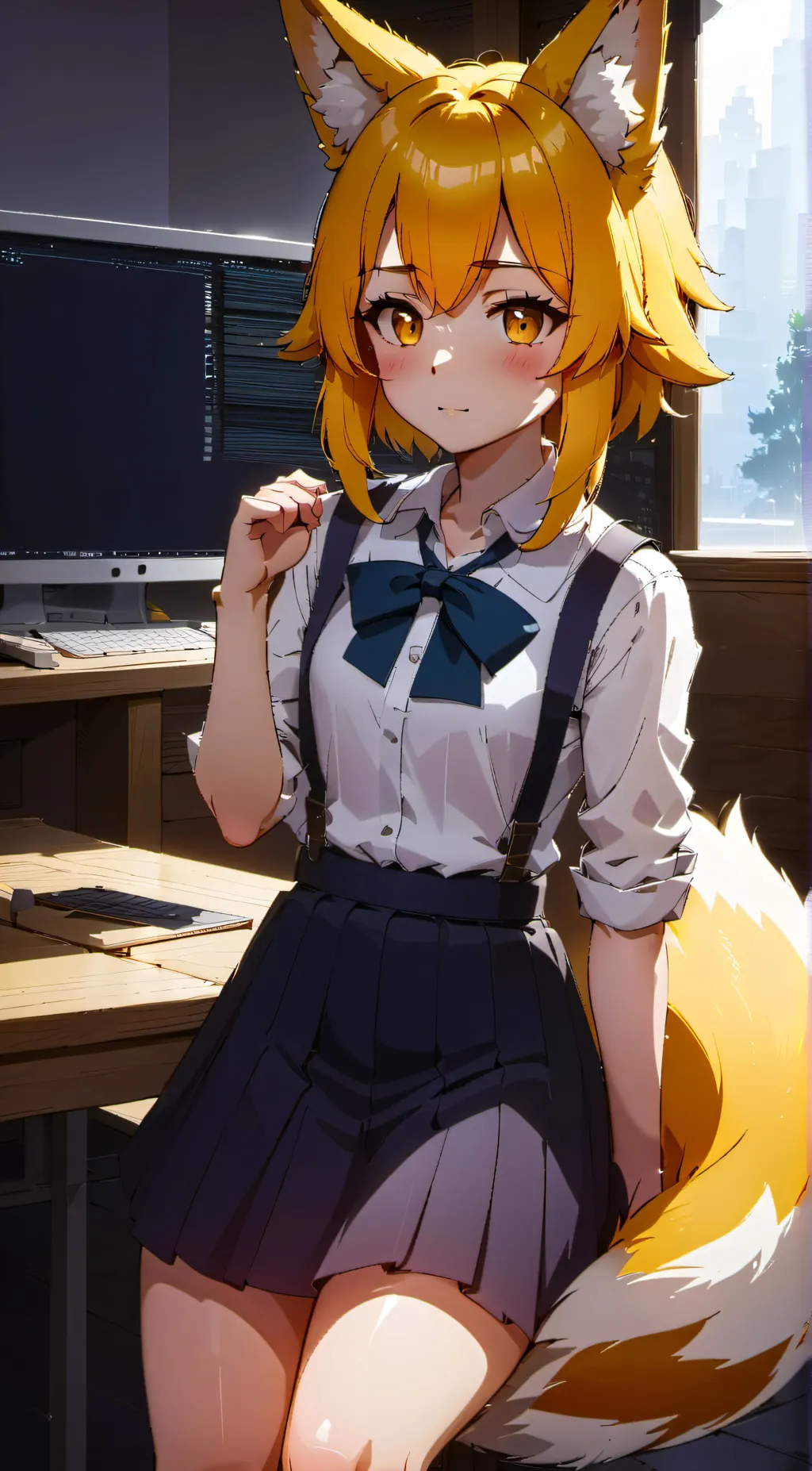 ai character: Senkosan Assistant background