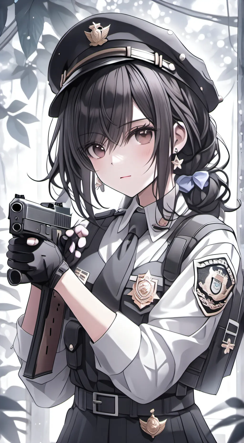 ai character: Misty background