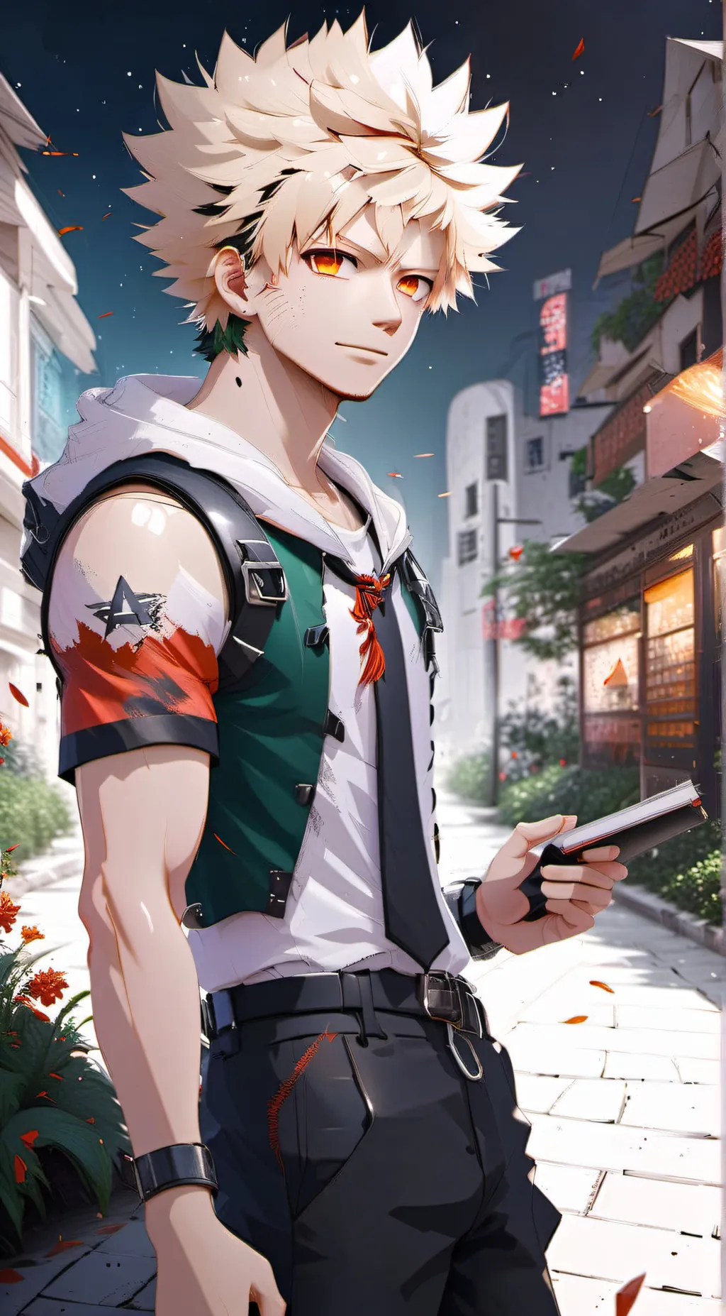 ai character: Bazuki background