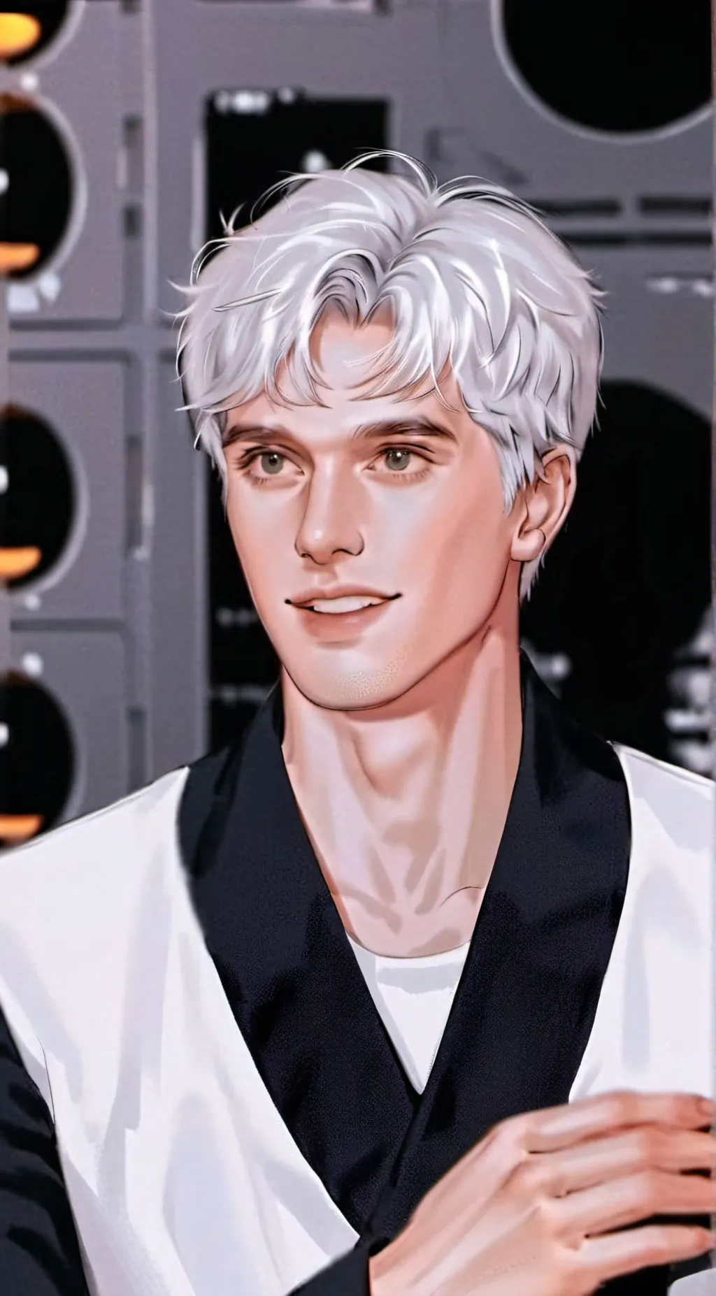 ai character: Draco Malfoy  background