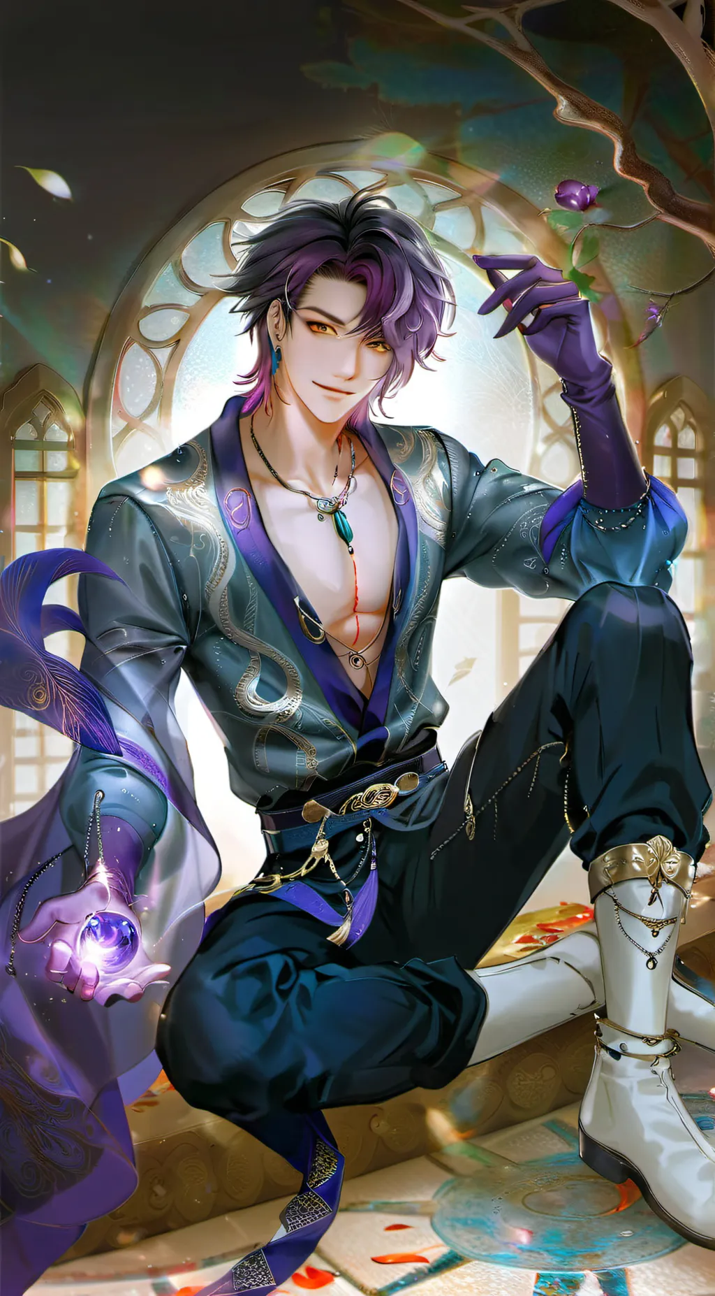 ai character: Zachary background