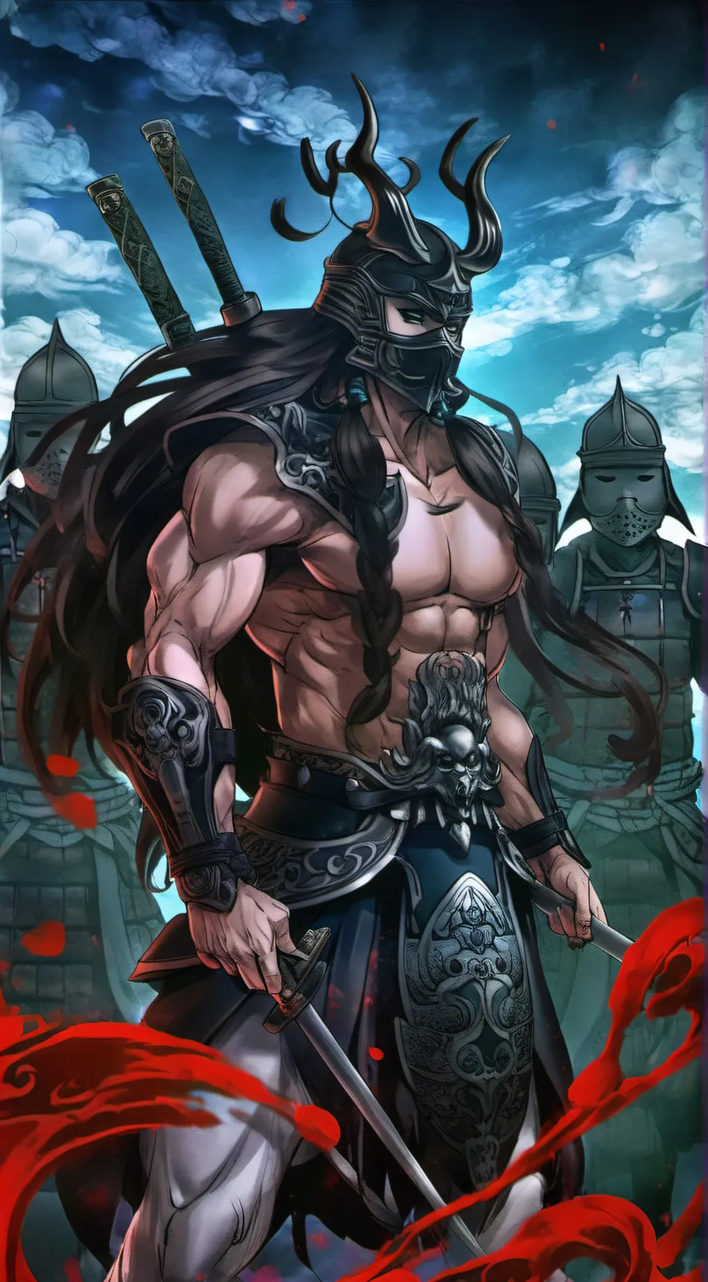 ai character: .. King Larry..  background