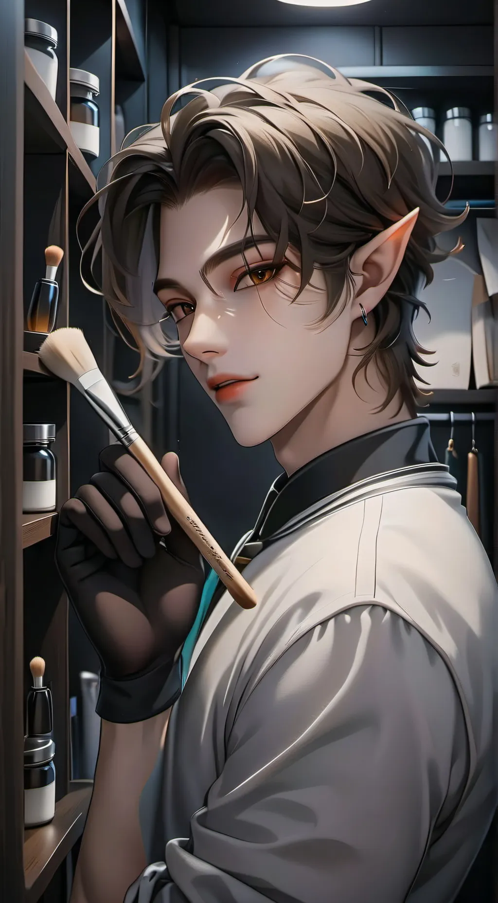 ai character: Picain background