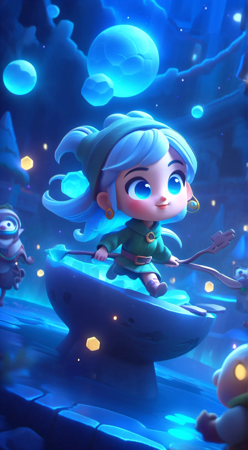 ai character: Oreo background