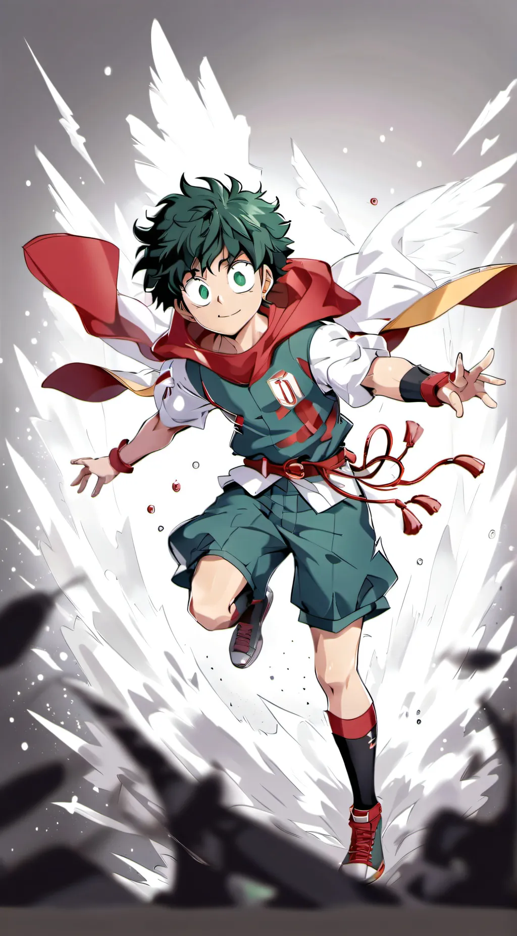 ai character: 💚🖤💚🖤Deku🖤💚🖤💚 background