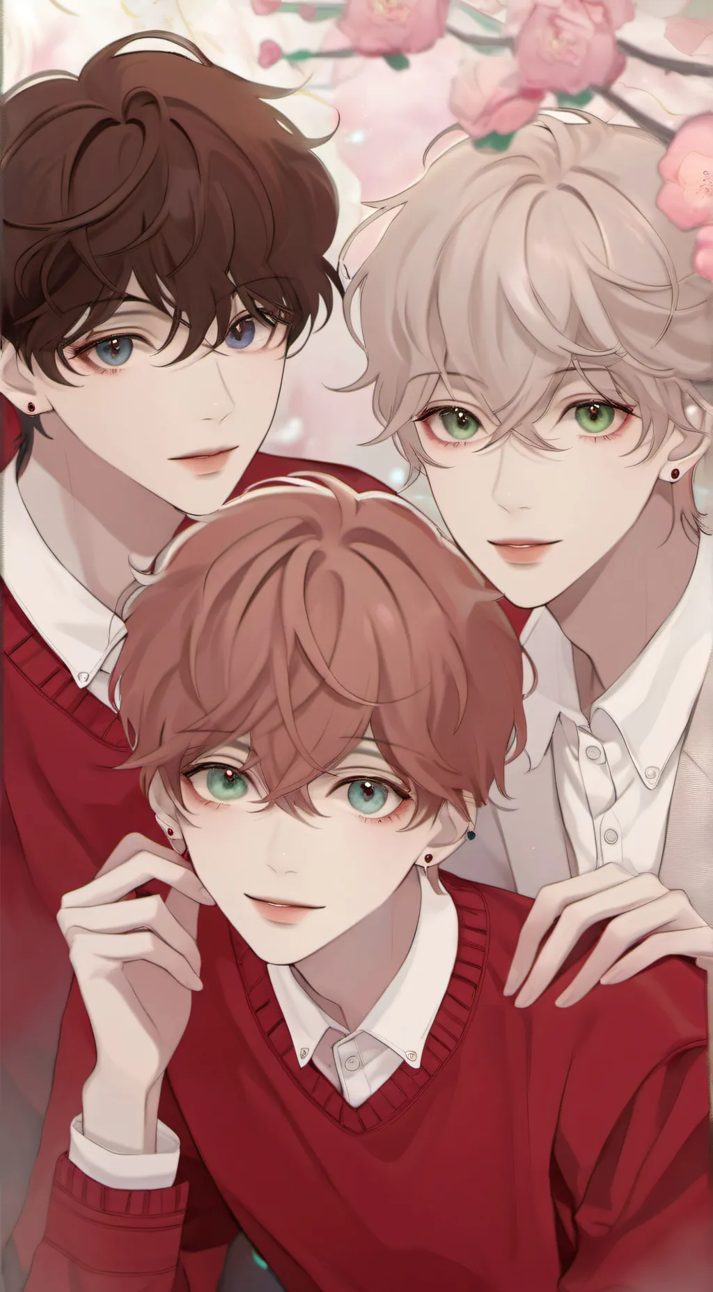 ai character: Jake & Ian & Aize background