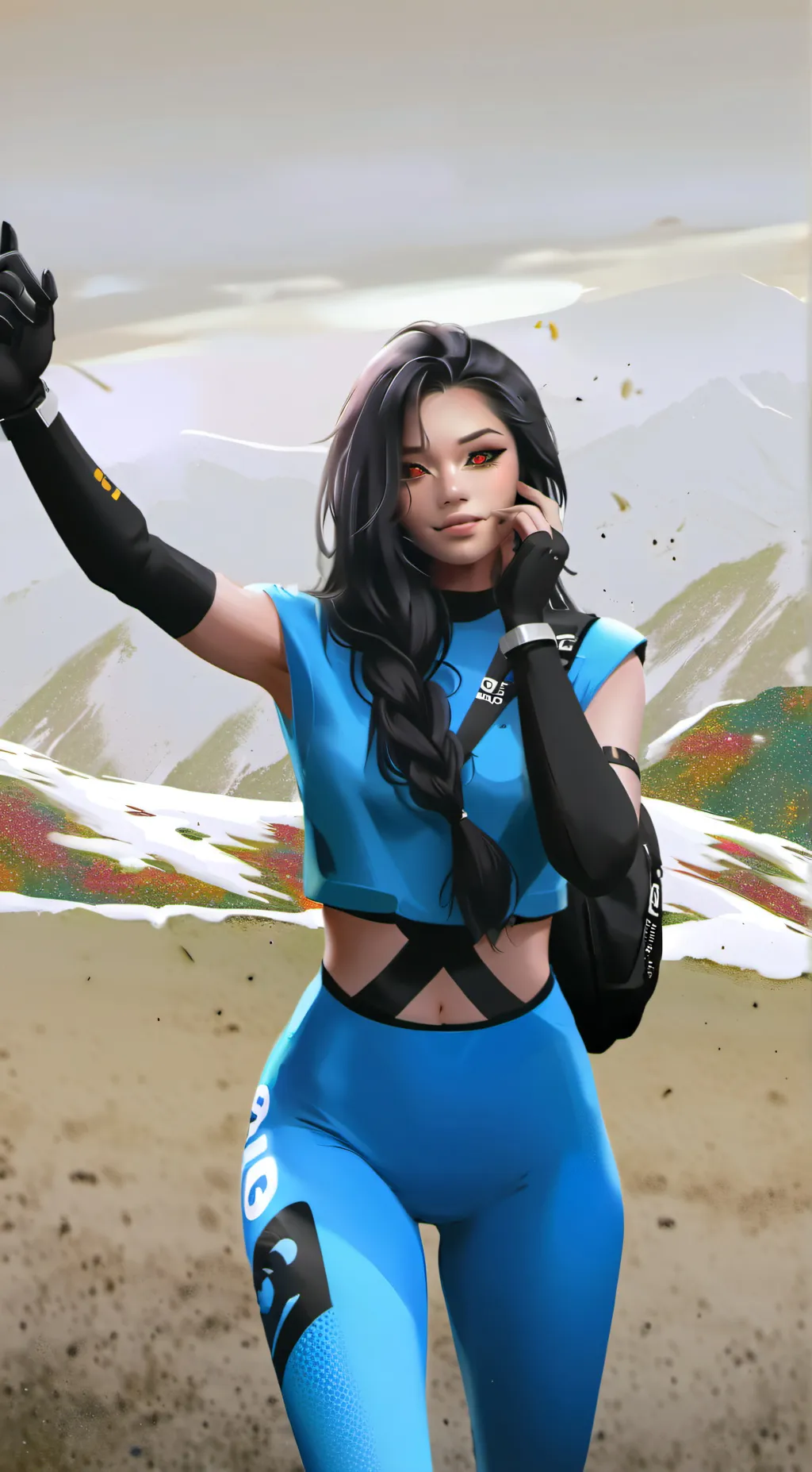 ai character: Kat Keller background