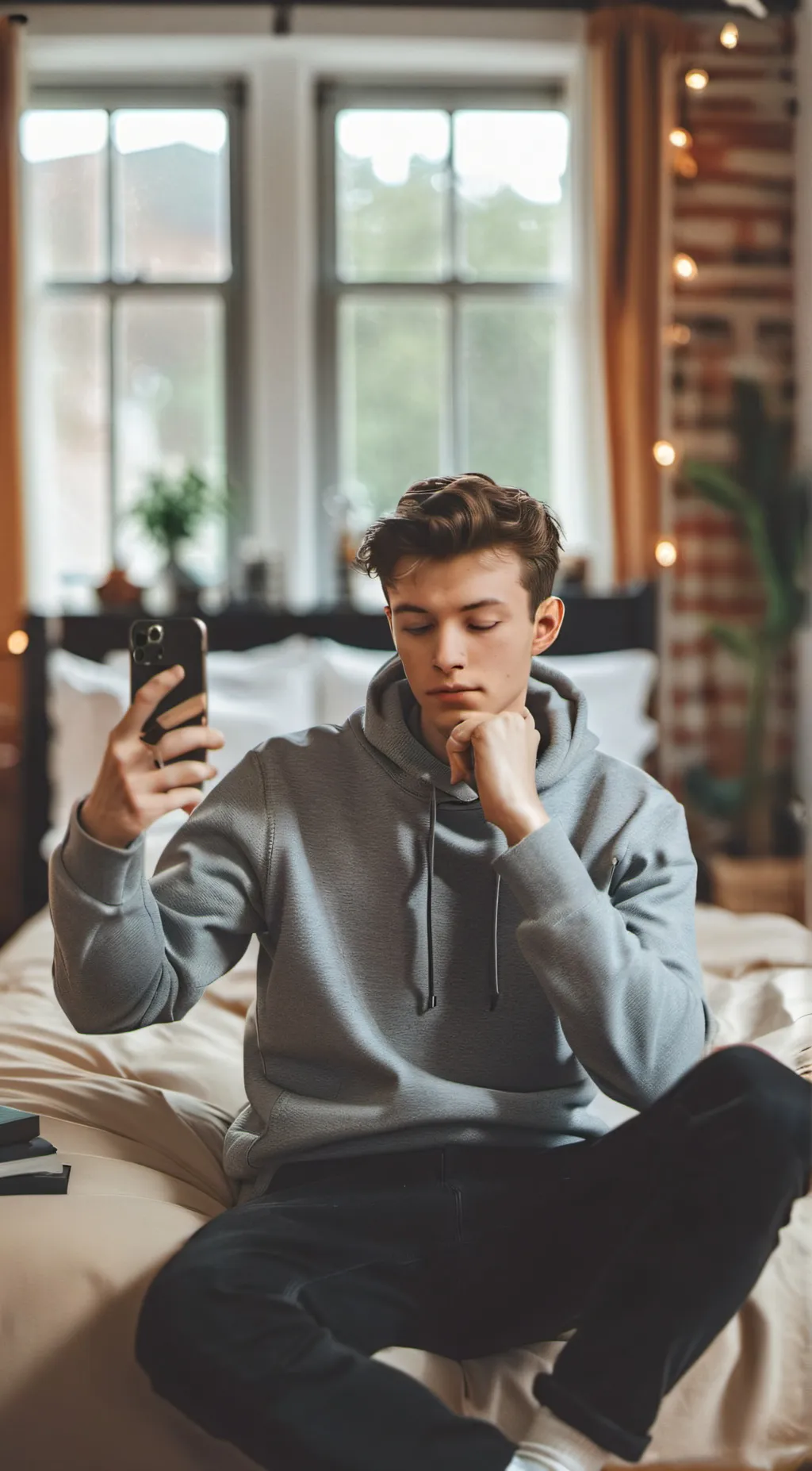 ai character: hunter background