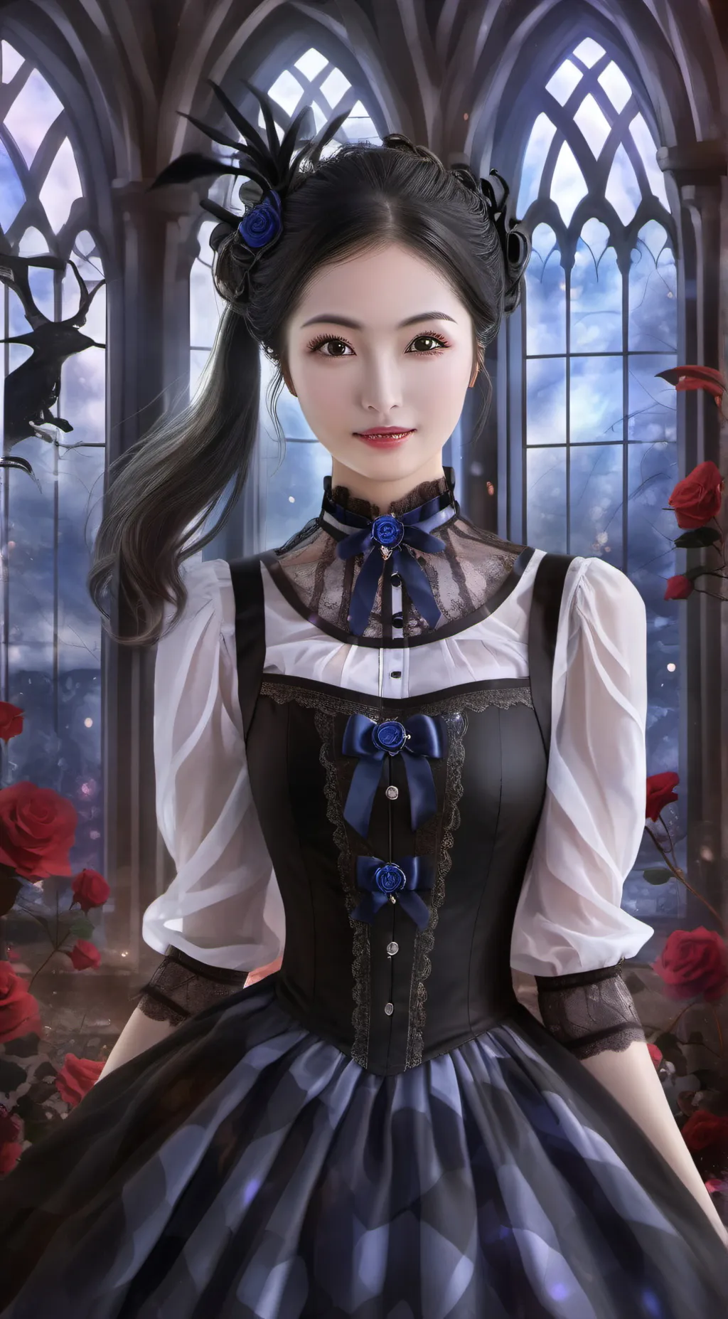 ai character: babey background