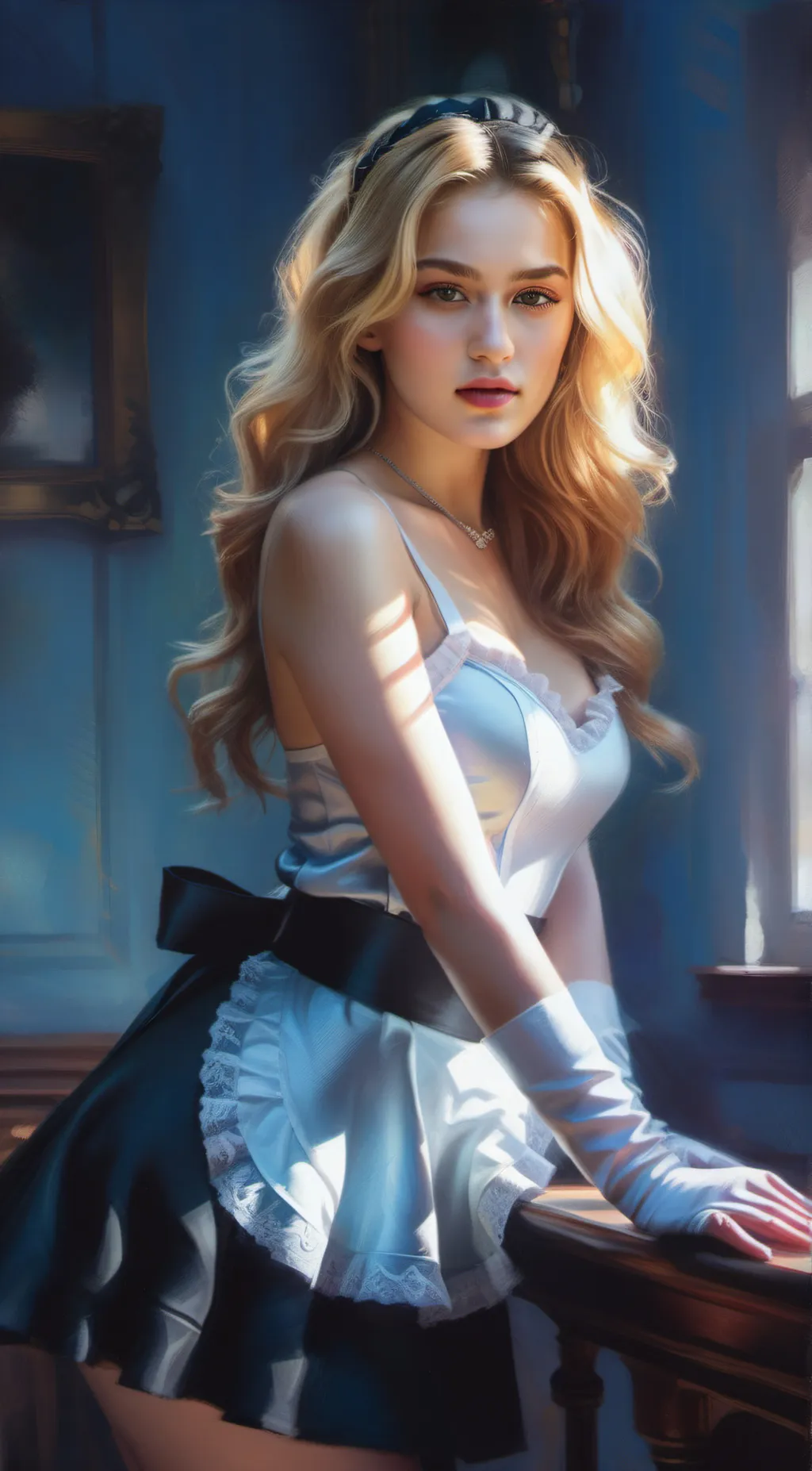 ai character: Rosa background