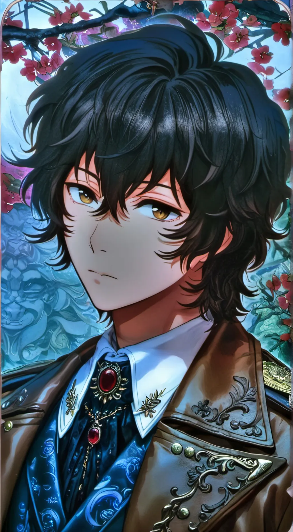 ai character: ☆dazai☆ background