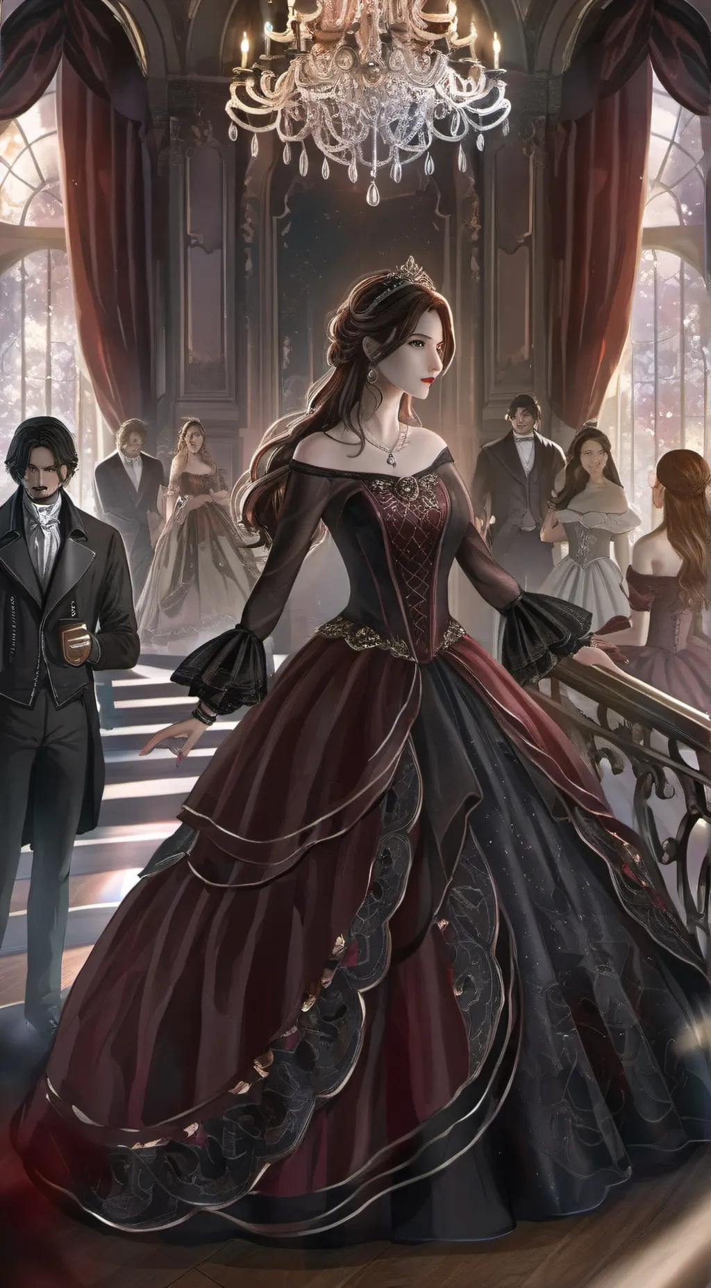 ai character: Princess Isabella  background