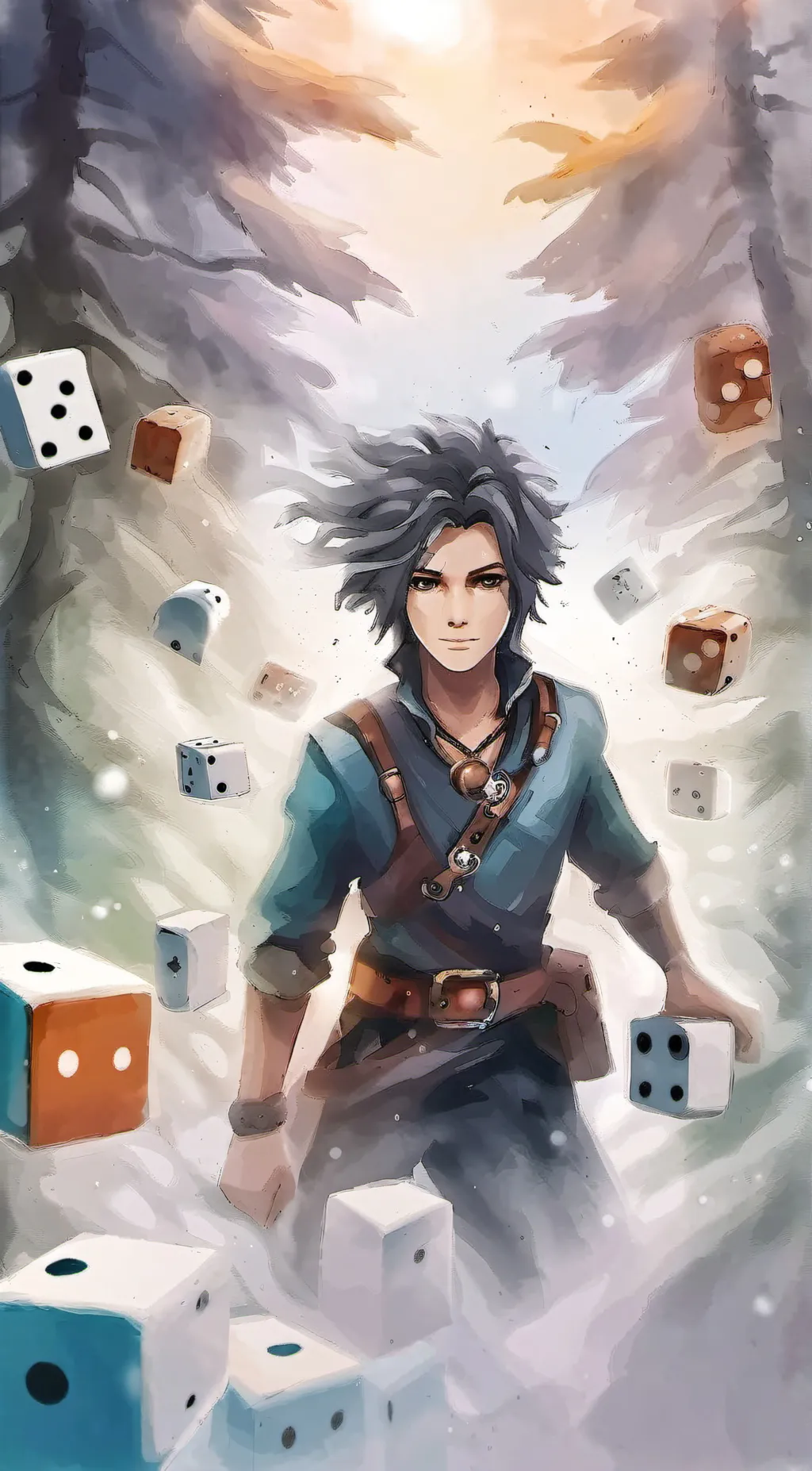 ai character: Your mama background