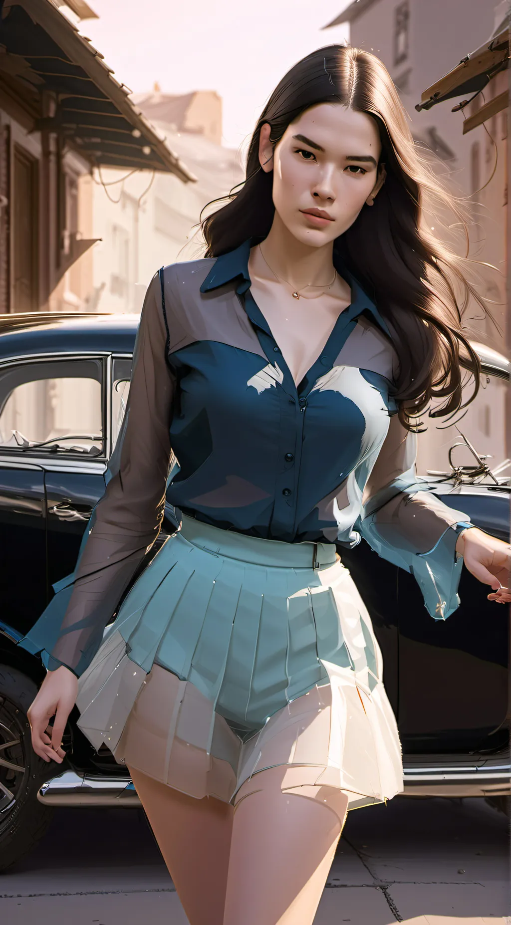 ai character: seven background