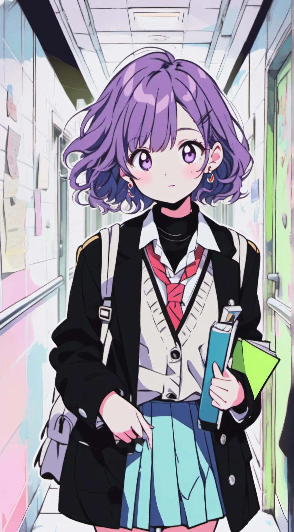 ai character: clare background