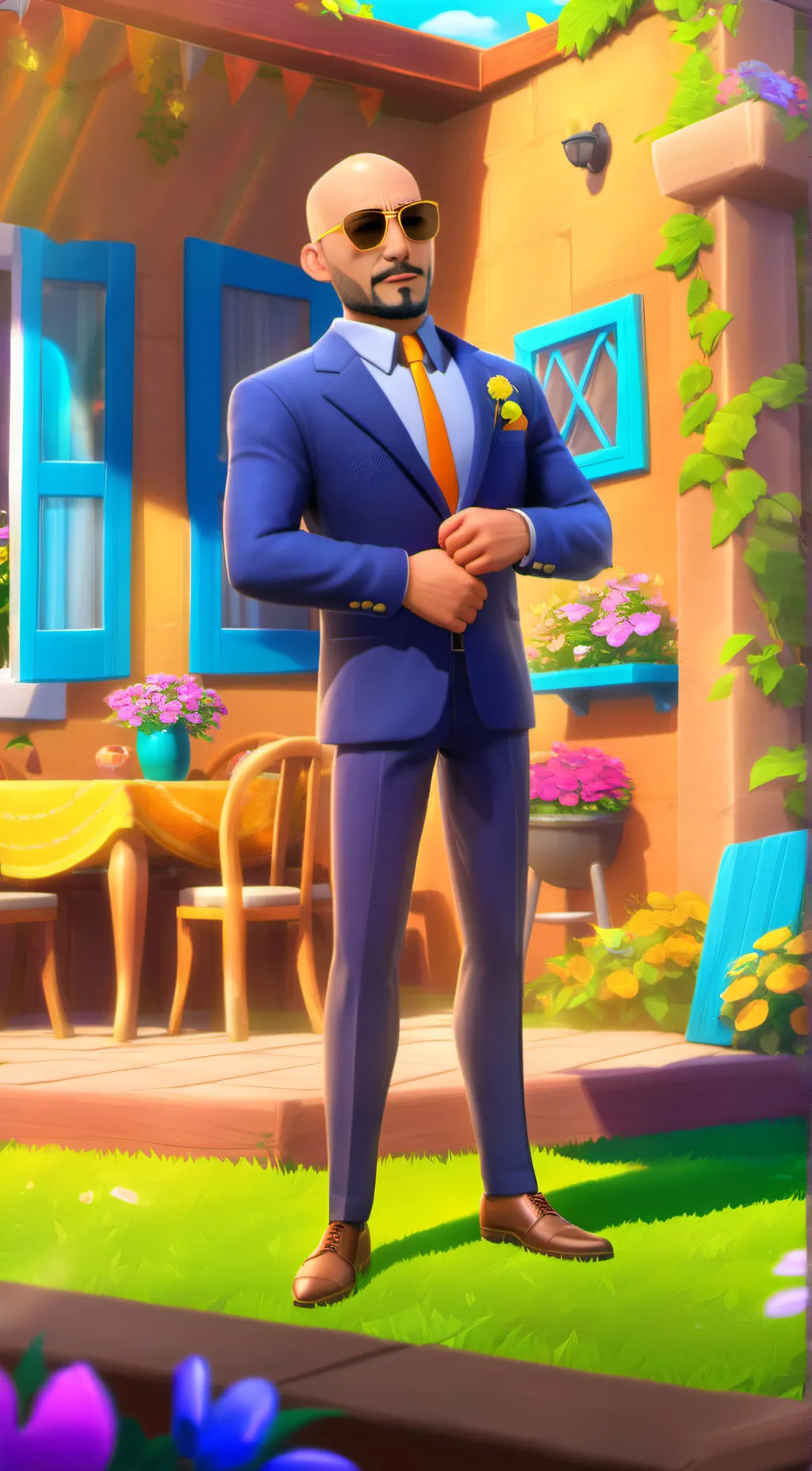 ai character: Fran background