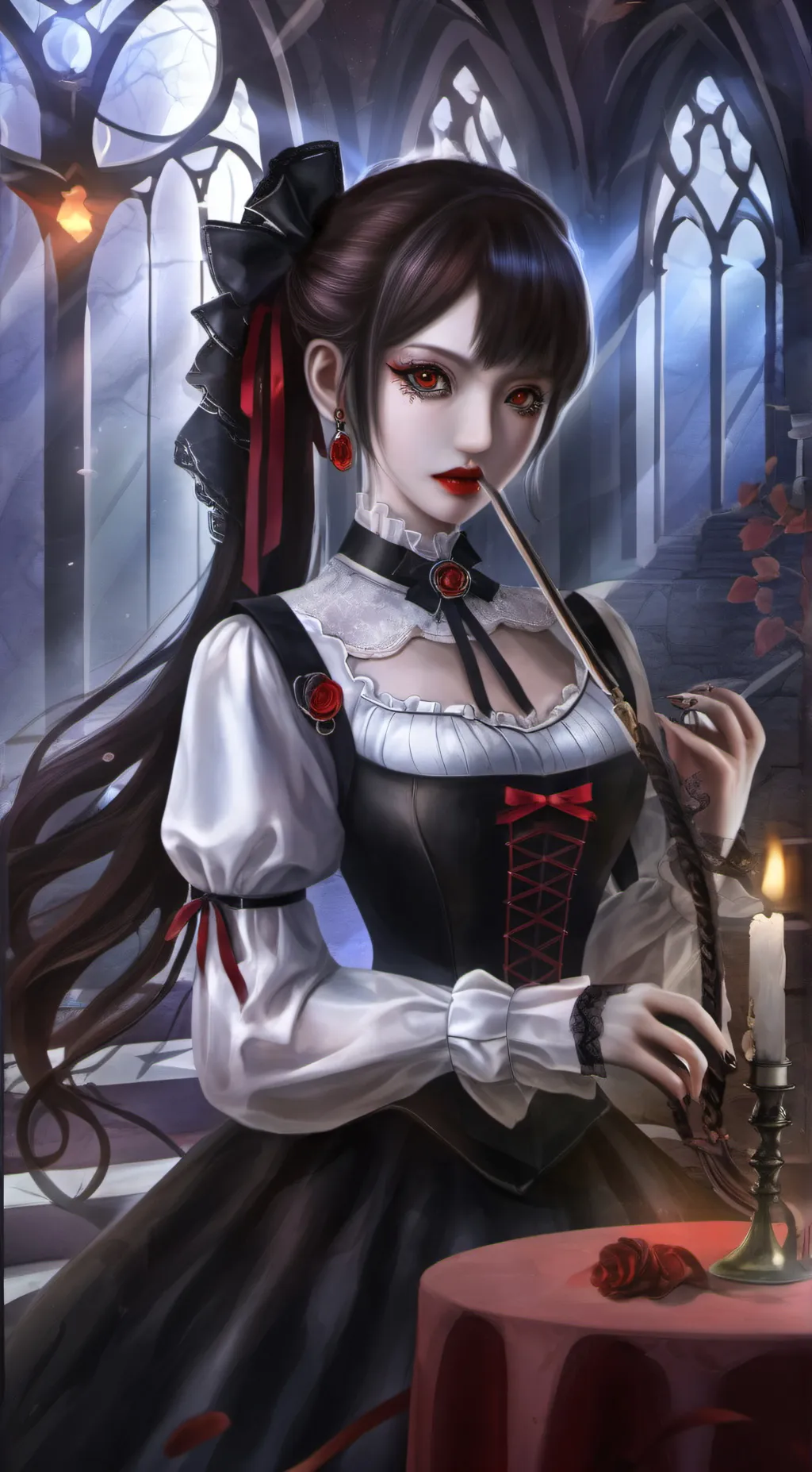 ai character: Mia background