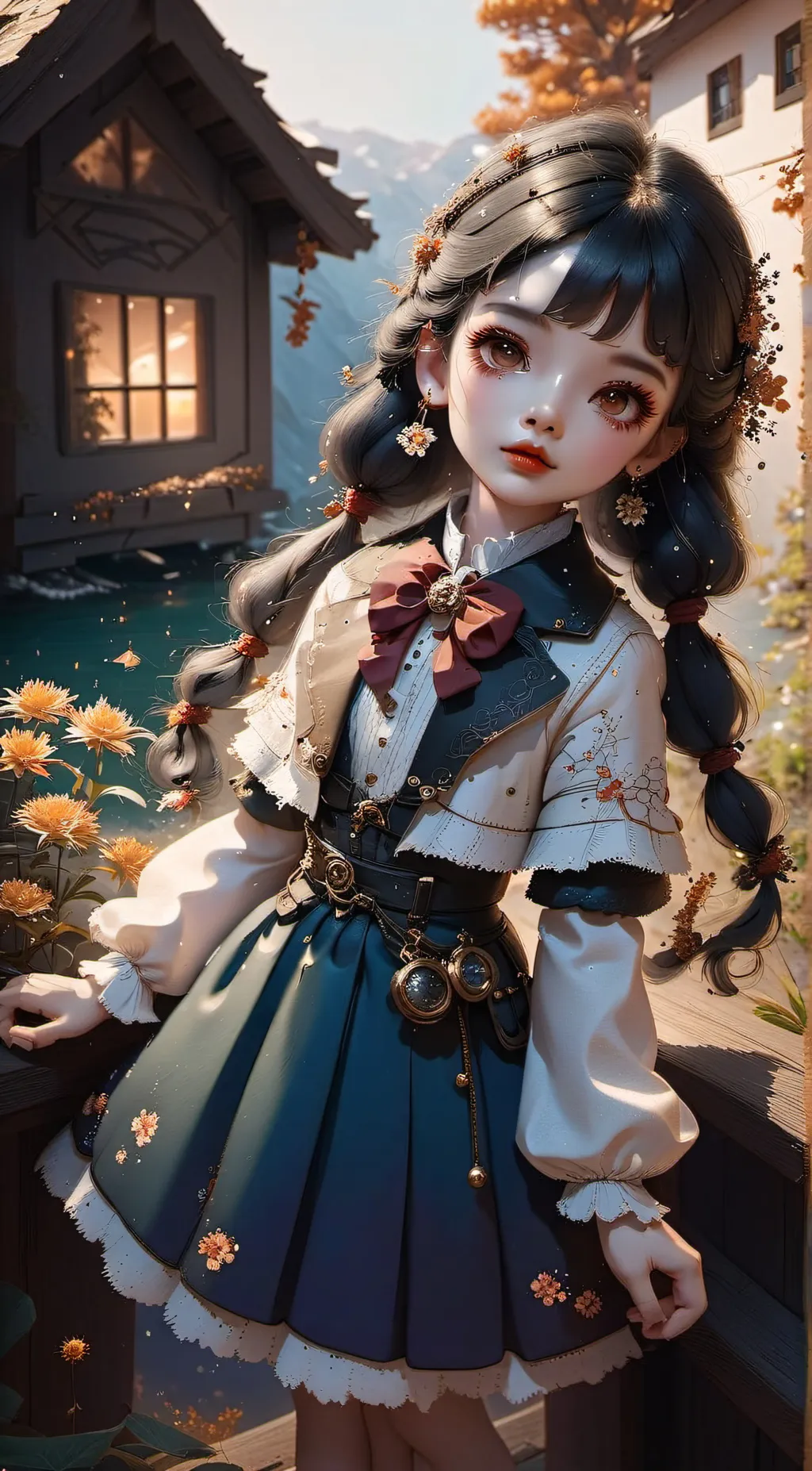 ai character: poppy background