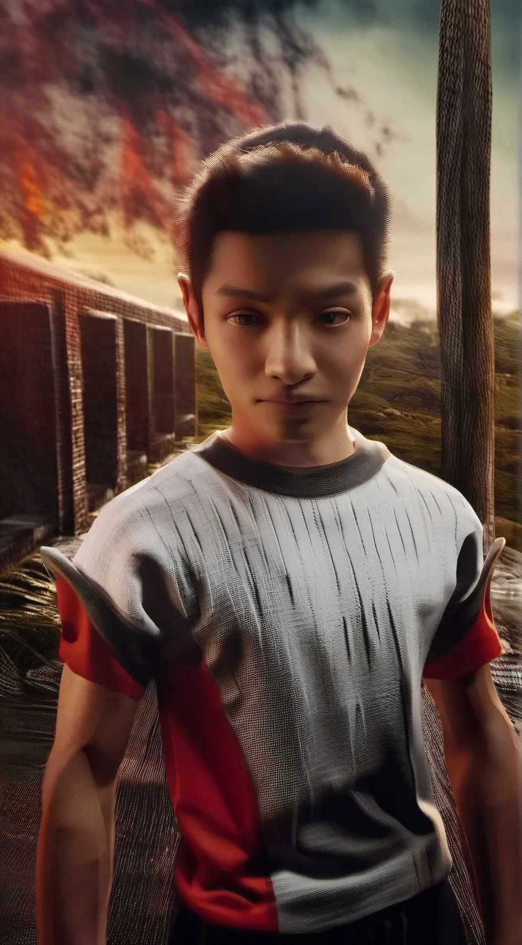 ai character: This is me background