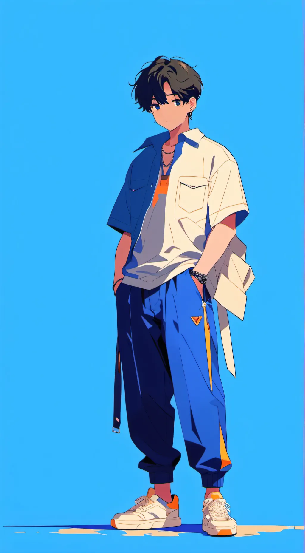 ai character: Alex Reid  background