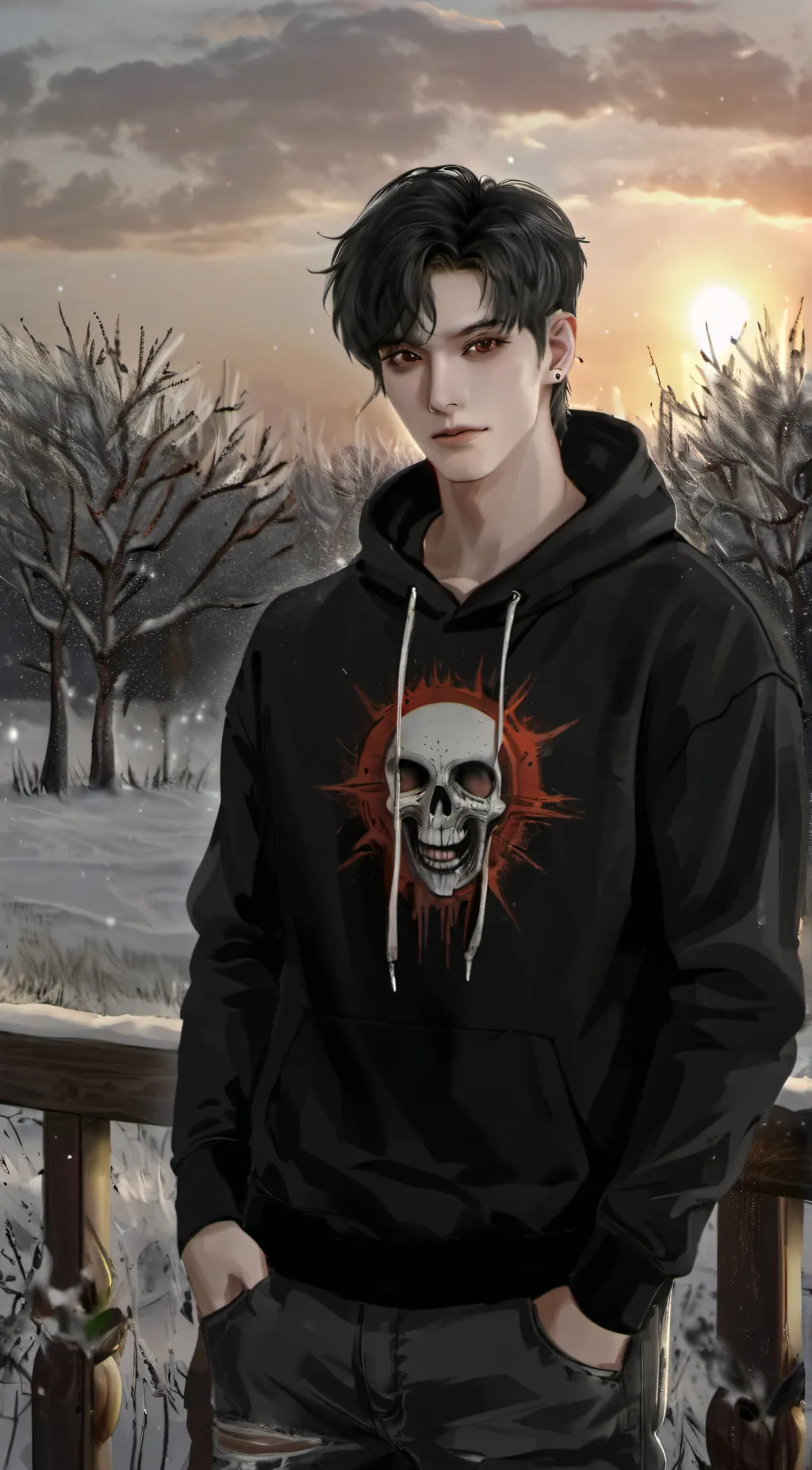 ai character: Xander background