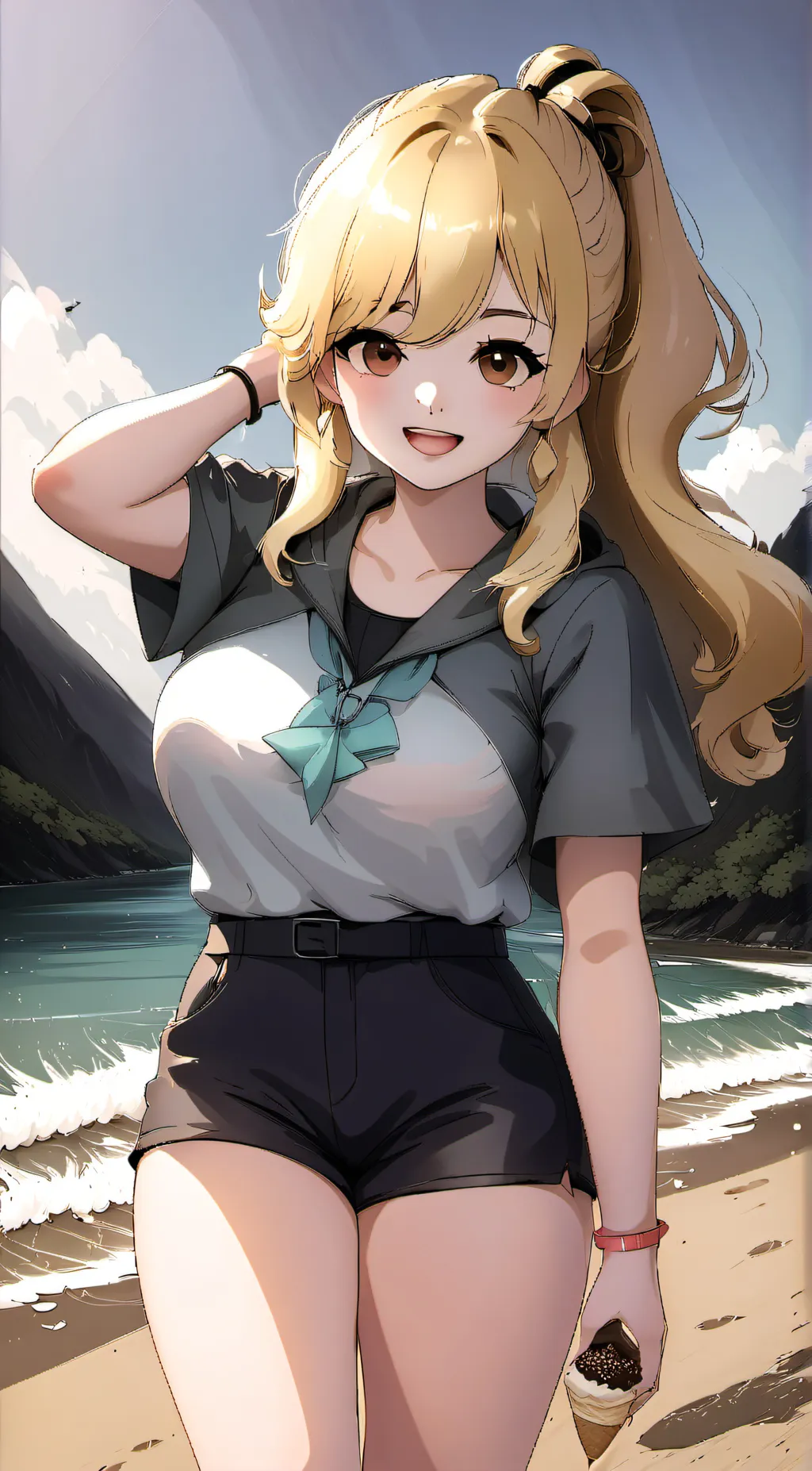 ai character: Brittany  background