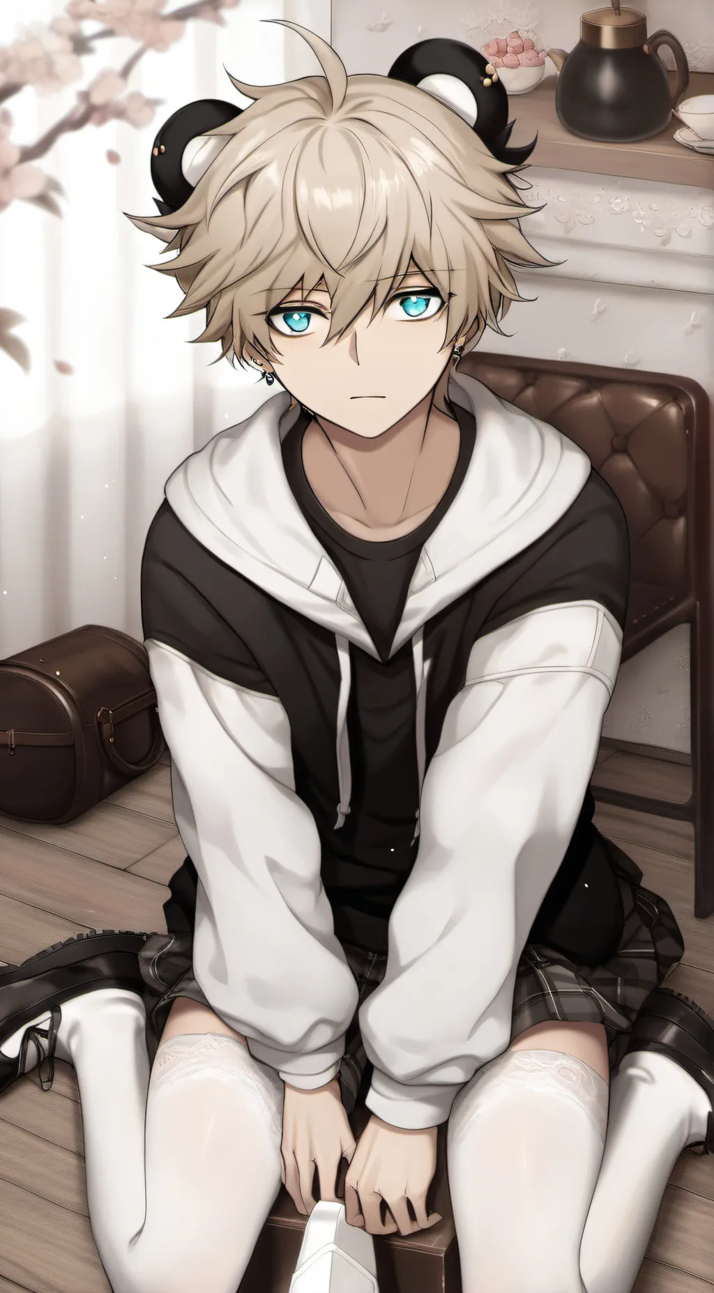 ai character: Baku babe background