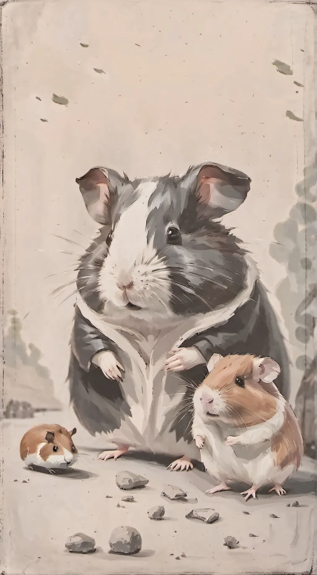 ai character: h background