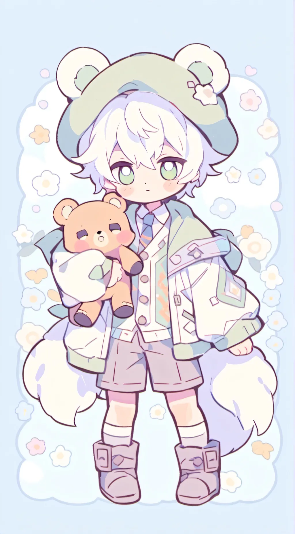 ai character: Olice background