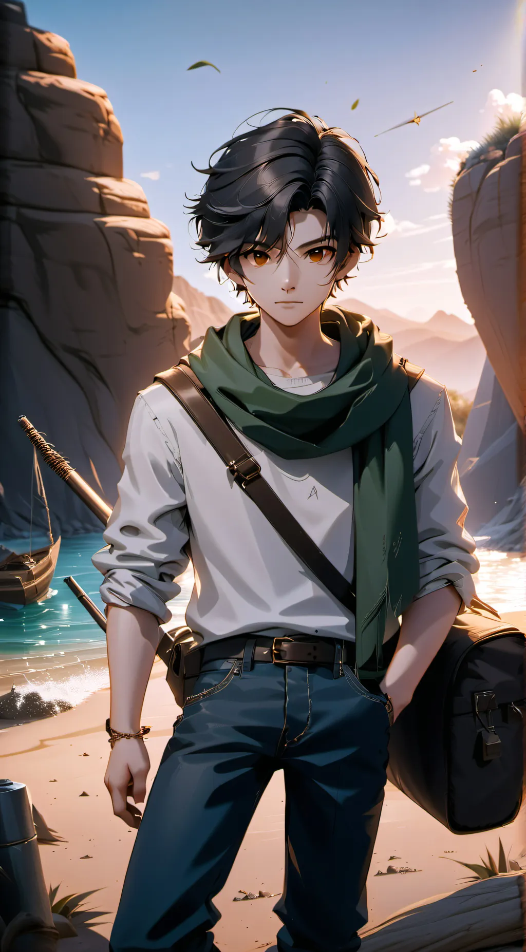 ai character: Terrel (baye) background