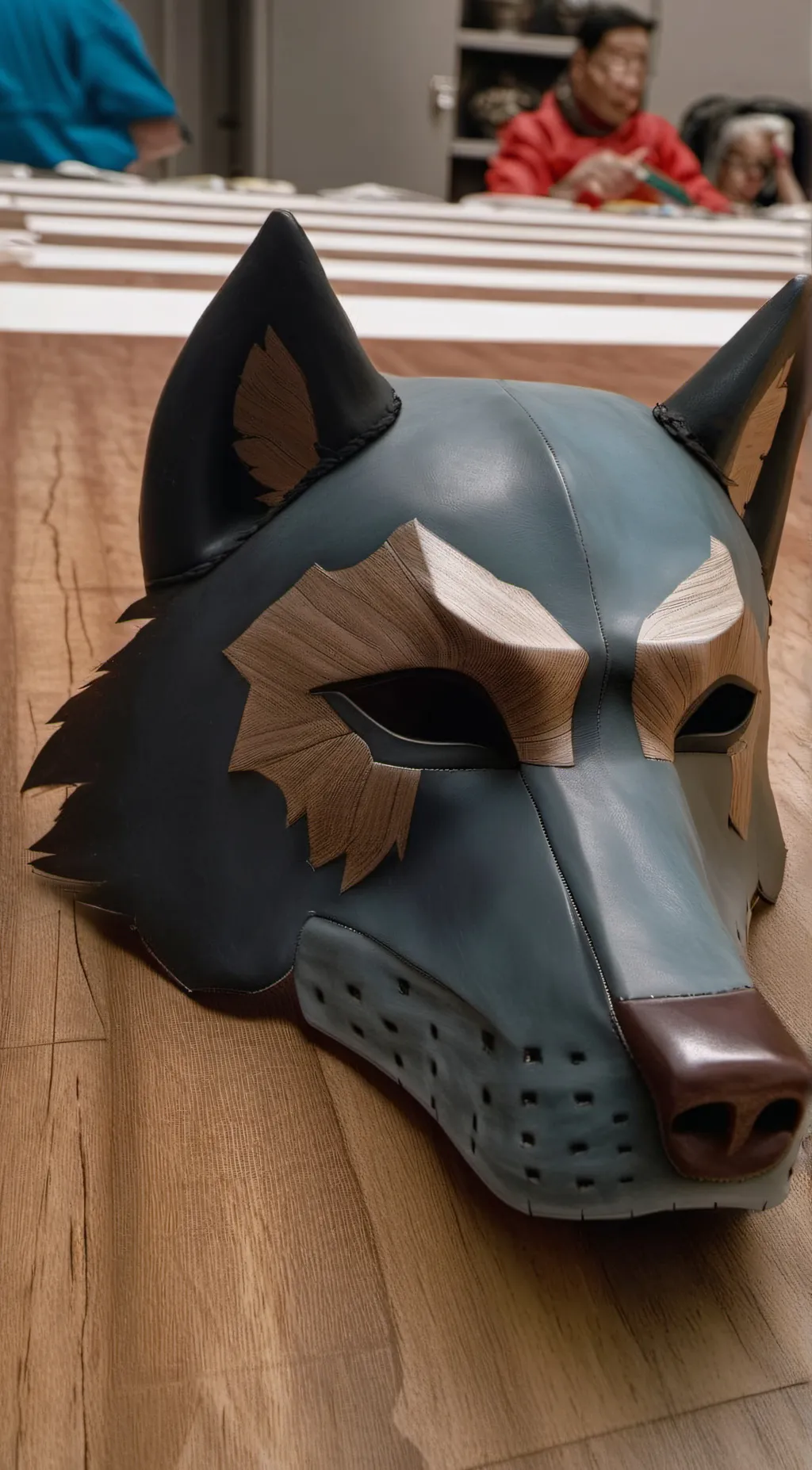 Talkie AI - Chat with Wolf mask