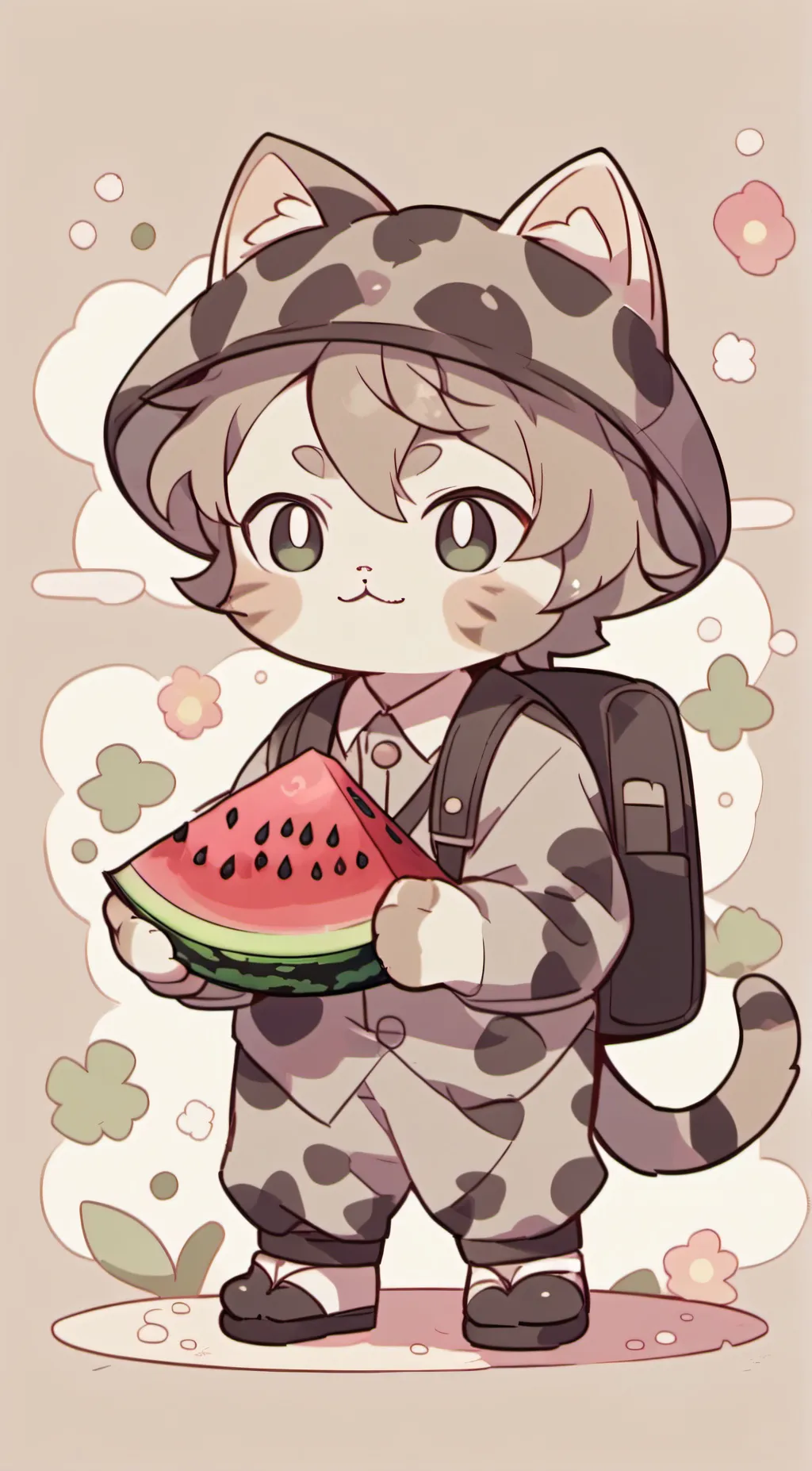 Talkie AI - Chat with Watermelon cat