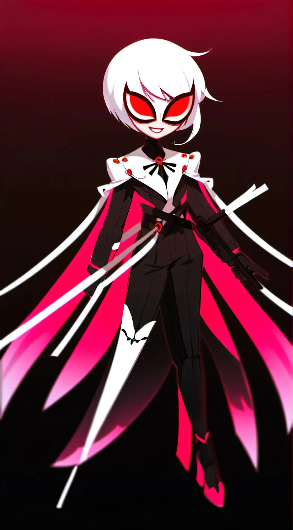 ai character: Ninja dust background