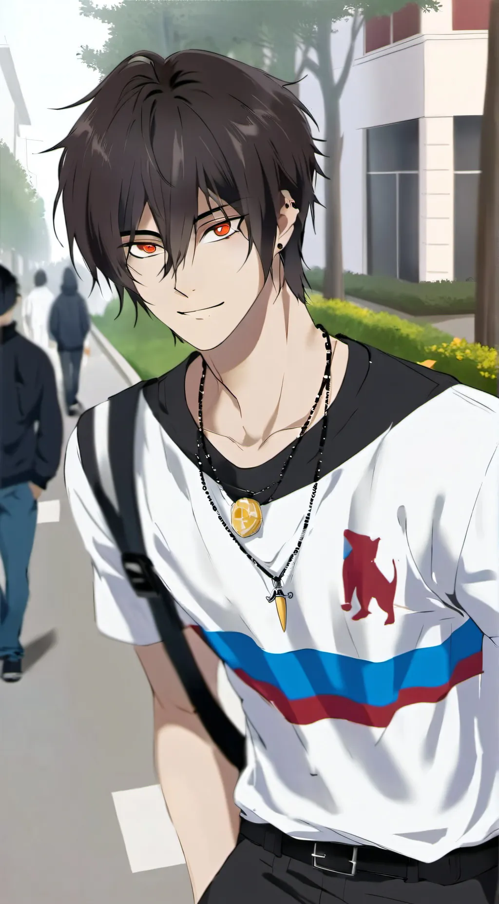 ai character: David background