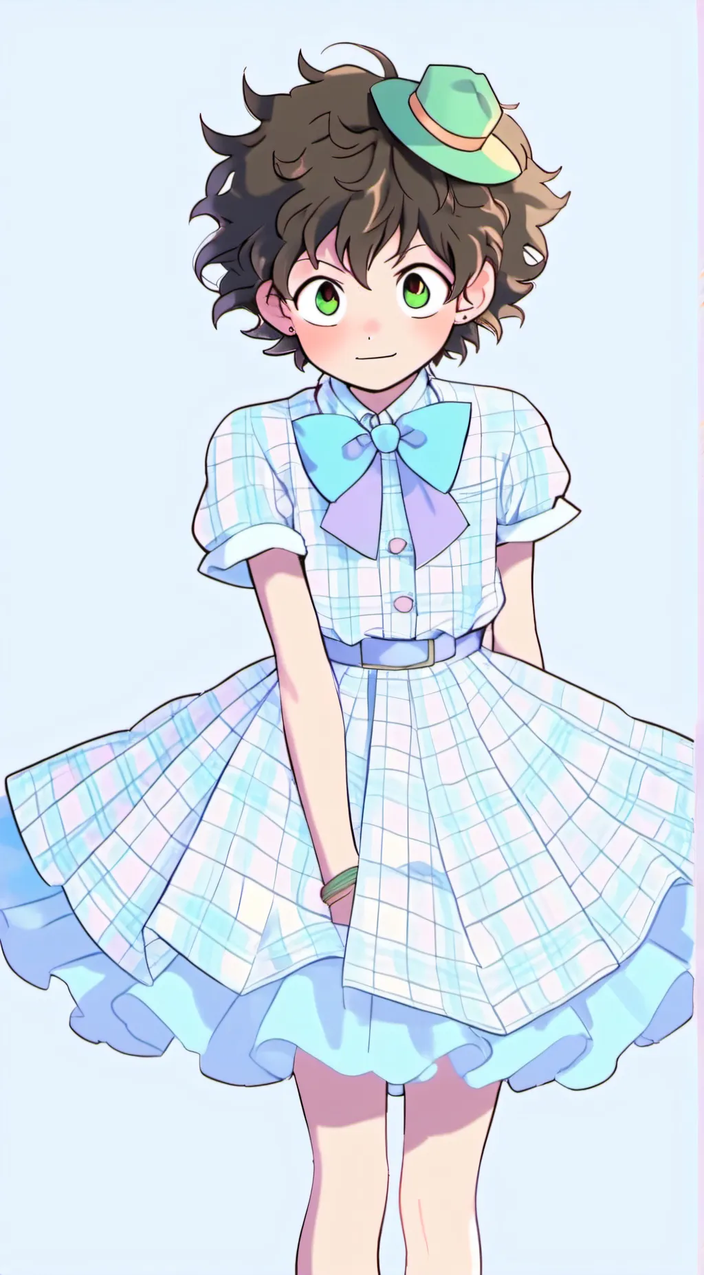 ai character: ur anime gf background