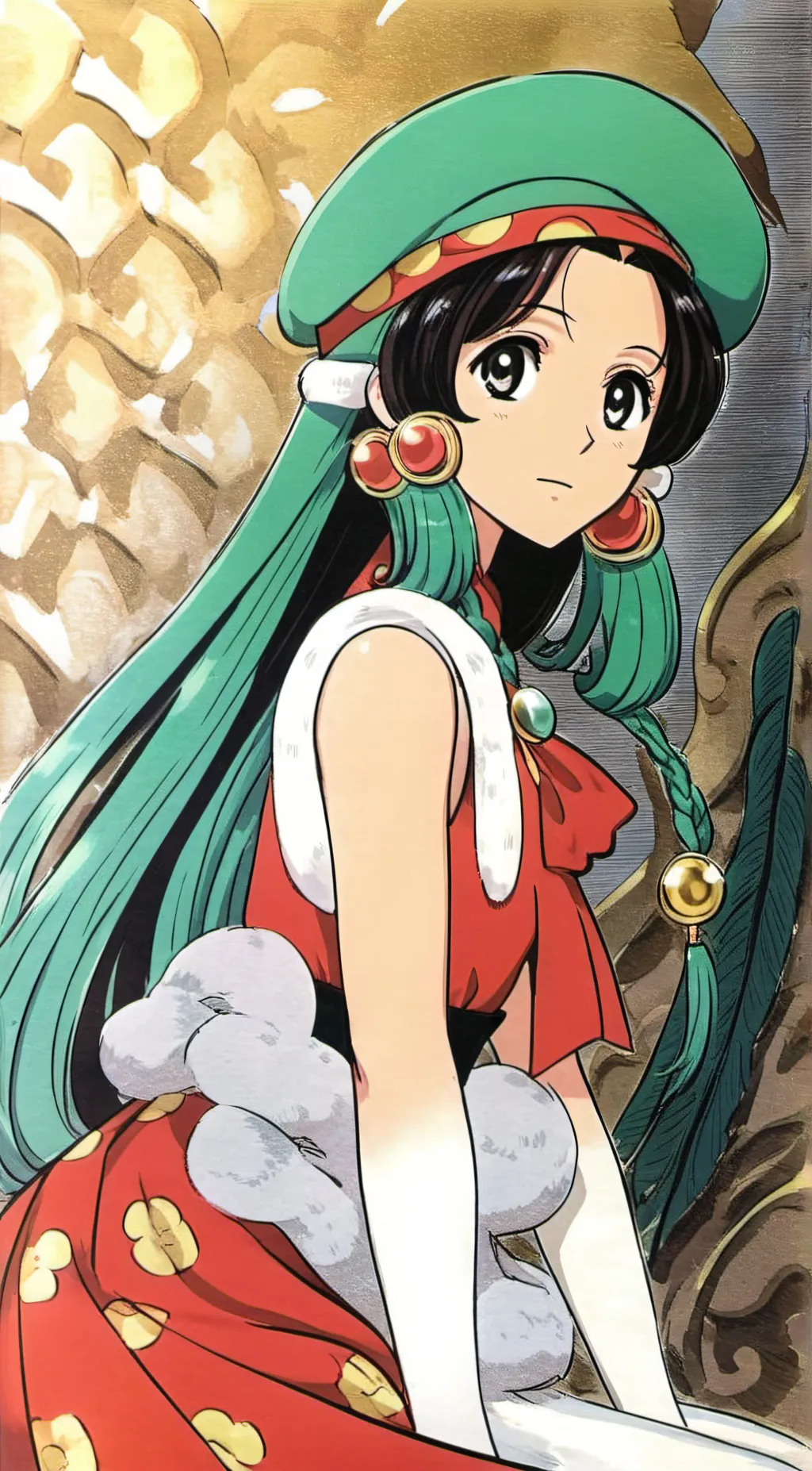 ai character: lily background