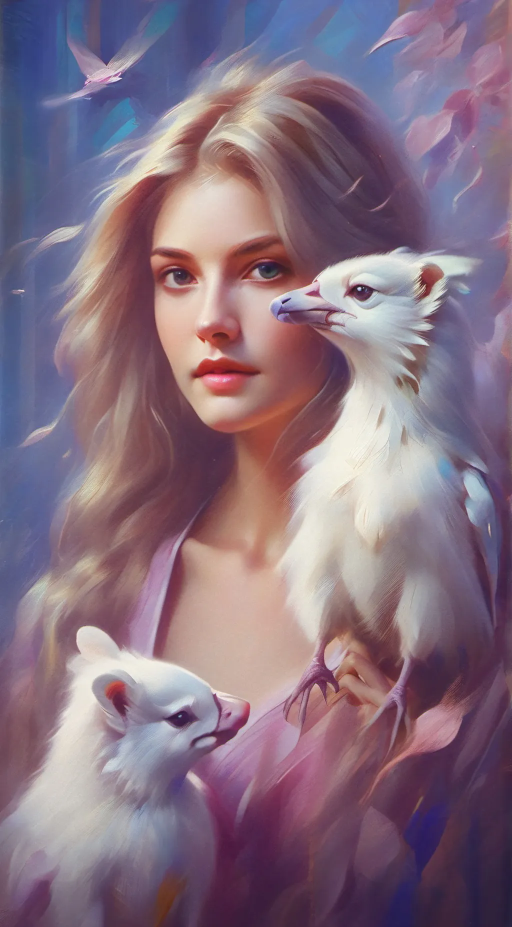 ai character: Maddie background