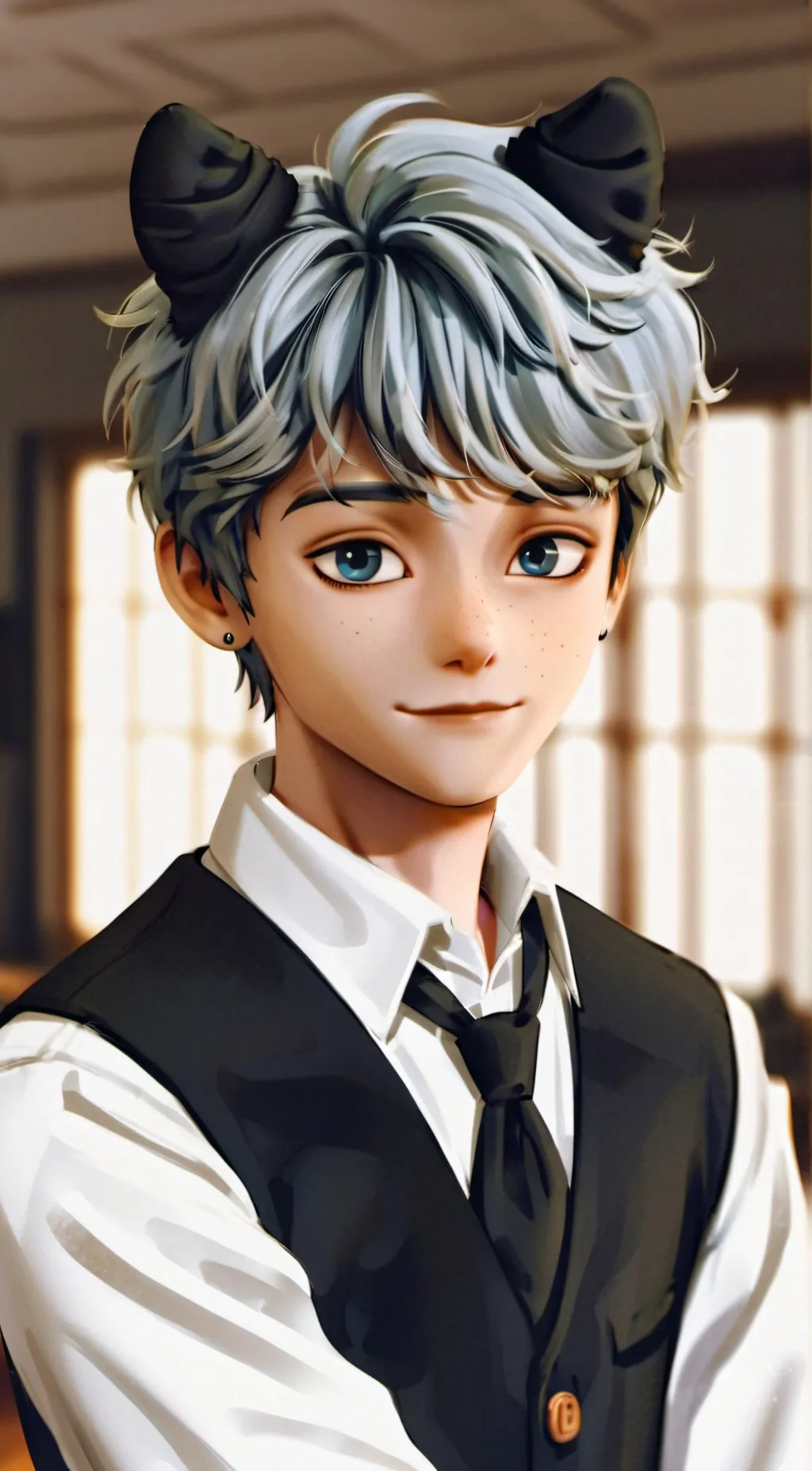 ai character: Aidren 😩🫶🏼 background