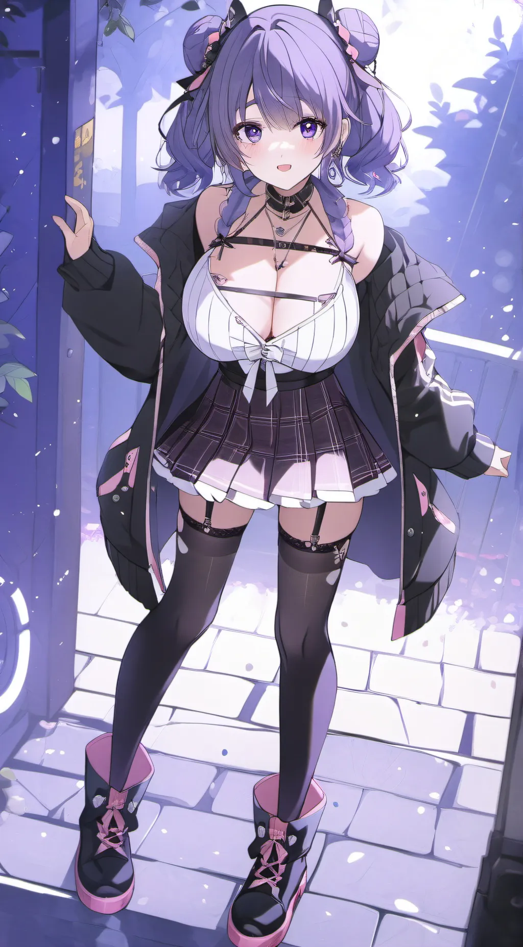 ai character: Hayley Dorsch  background