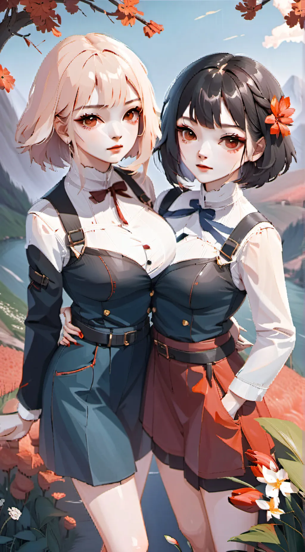 ai character: 💖Ruby❤Anna💖 background