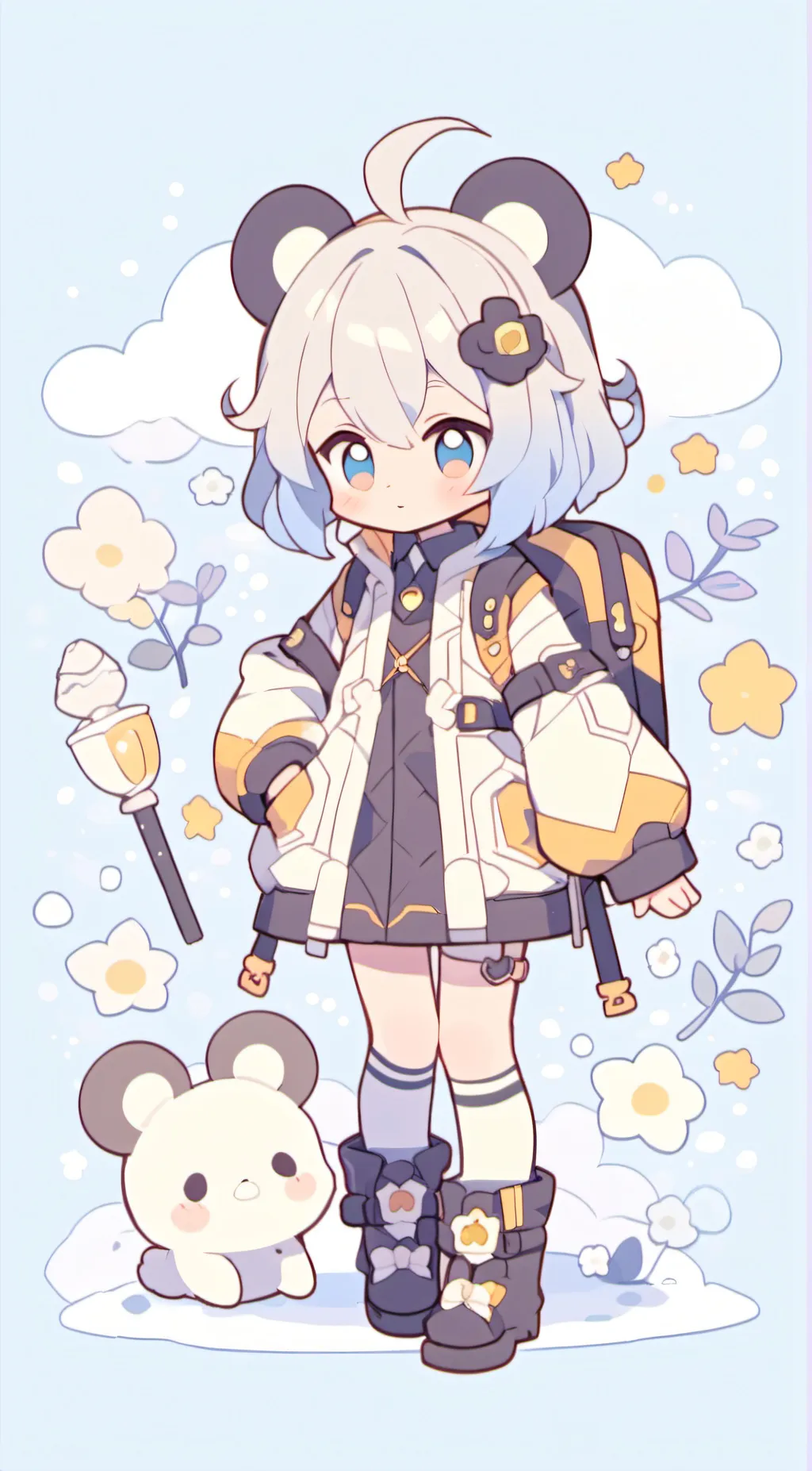 ai character: mimi background