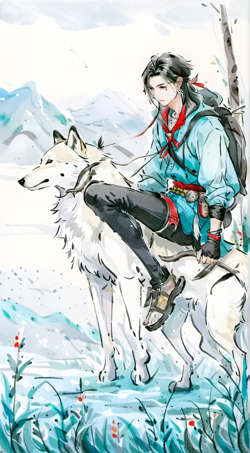 ai character: jake background